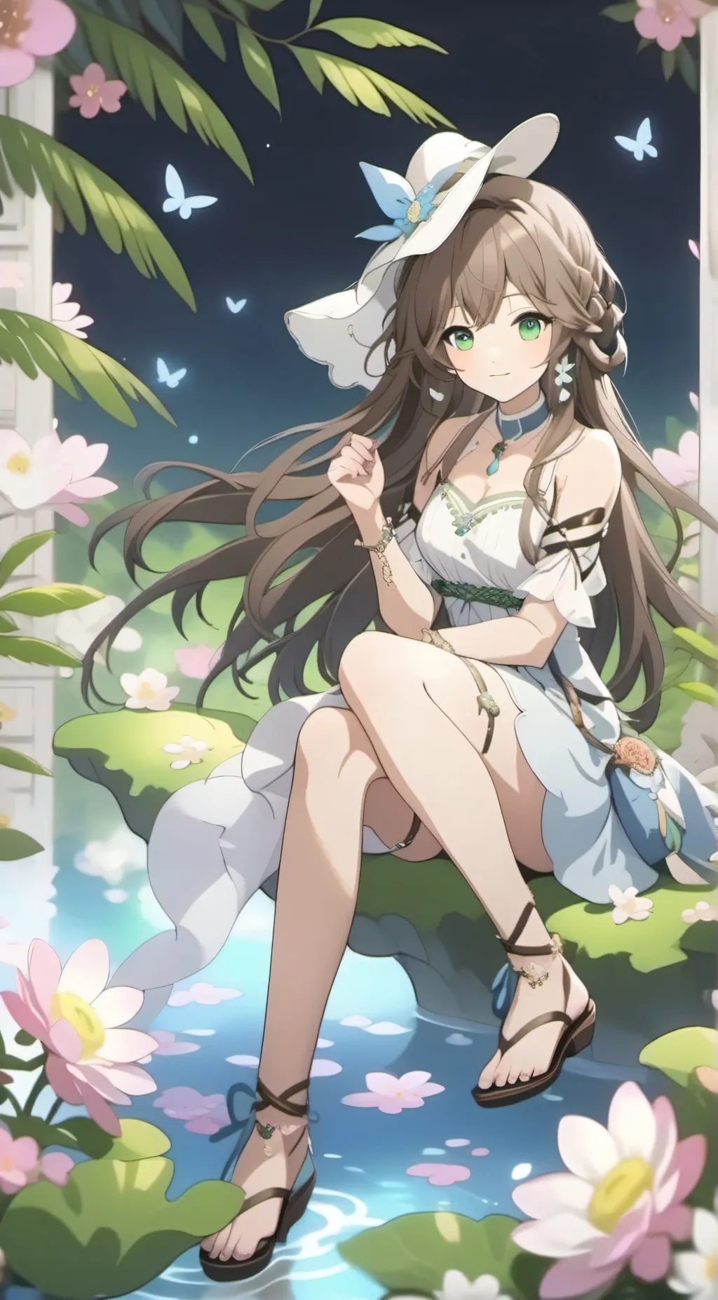 ai character: kim background