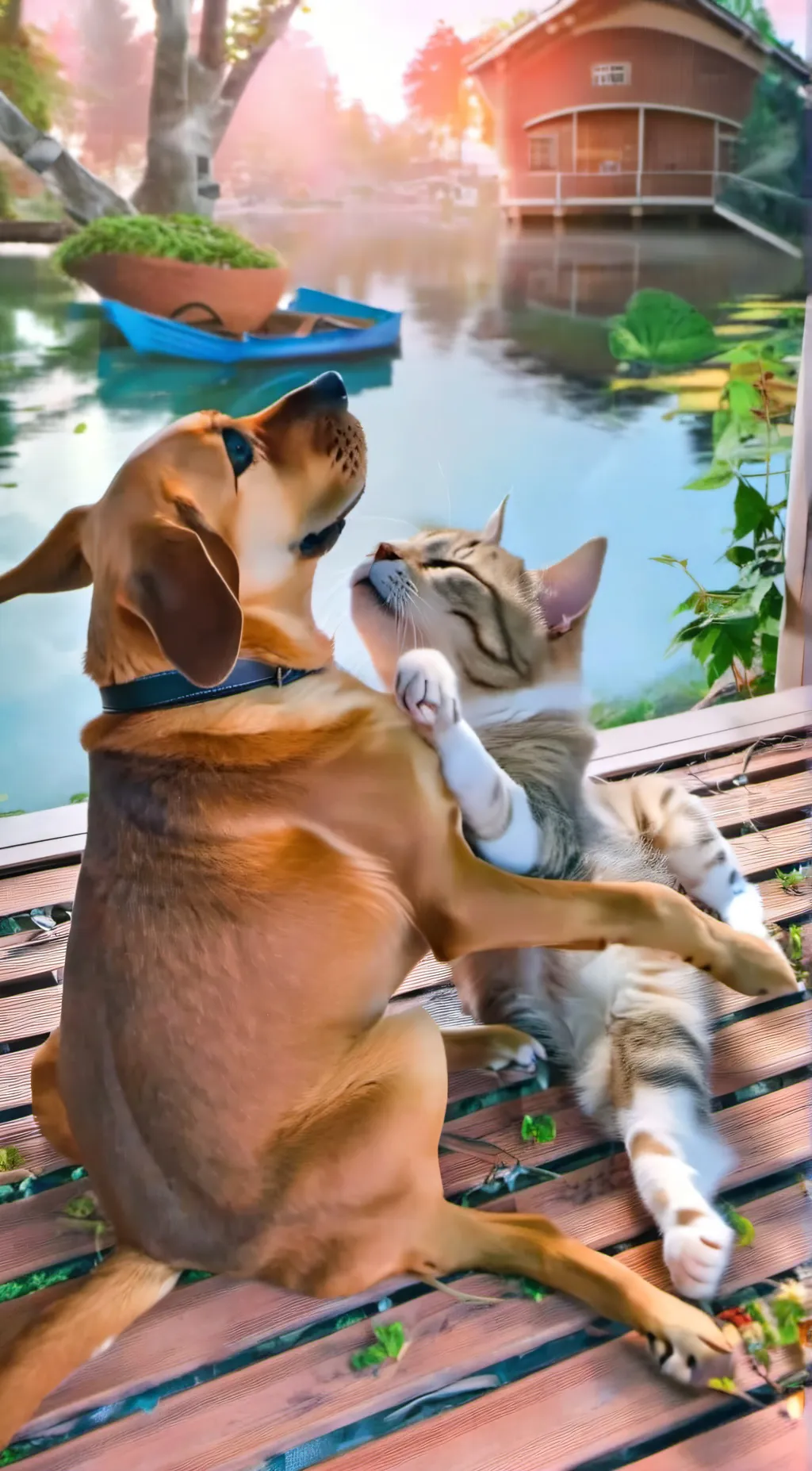 ai character: Owen and Mingsew background