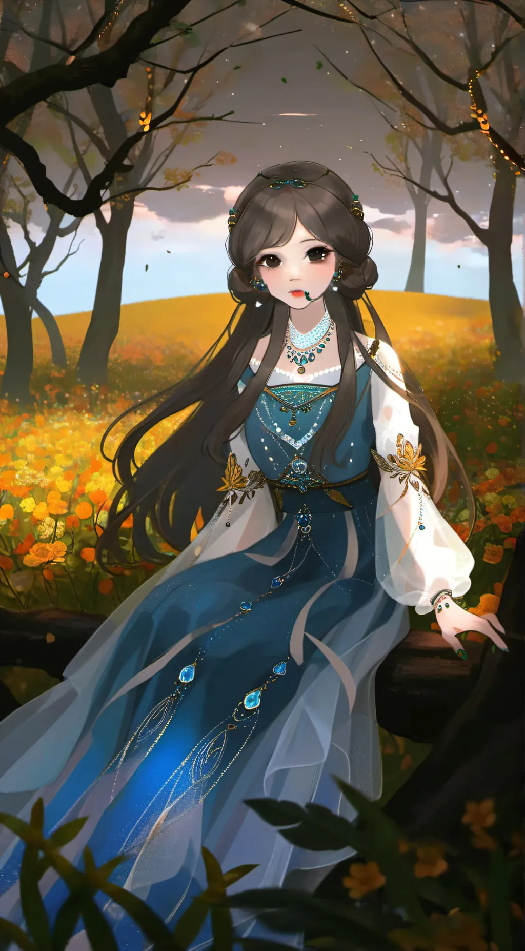 ai character: shaine background