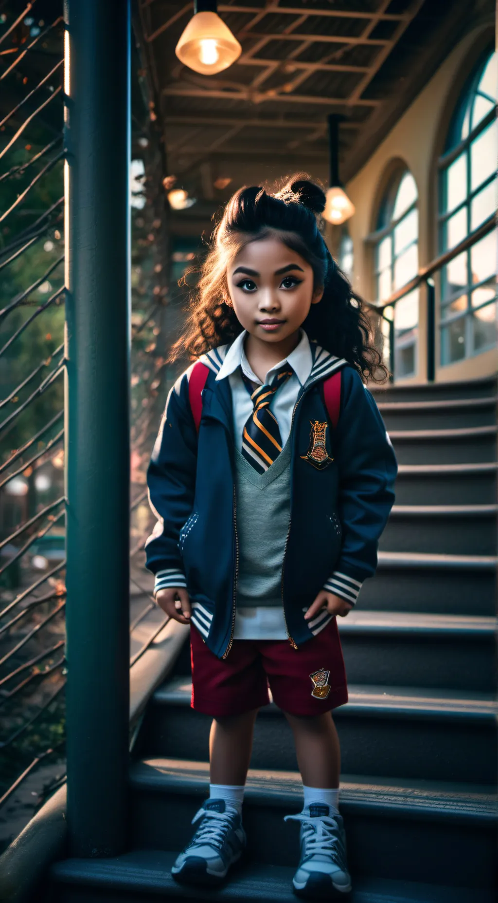 ai character: kity  background