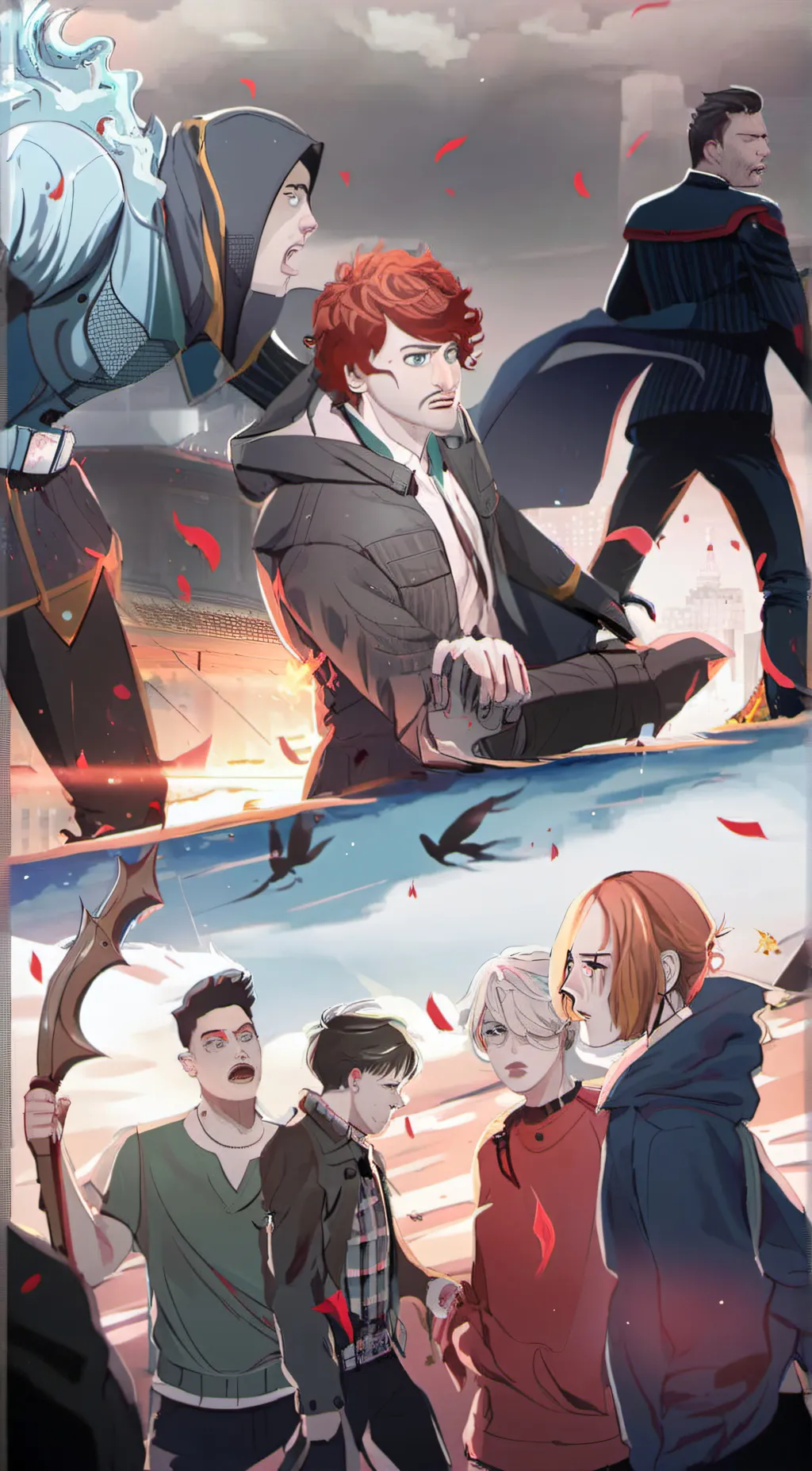 ai character: Shadow background