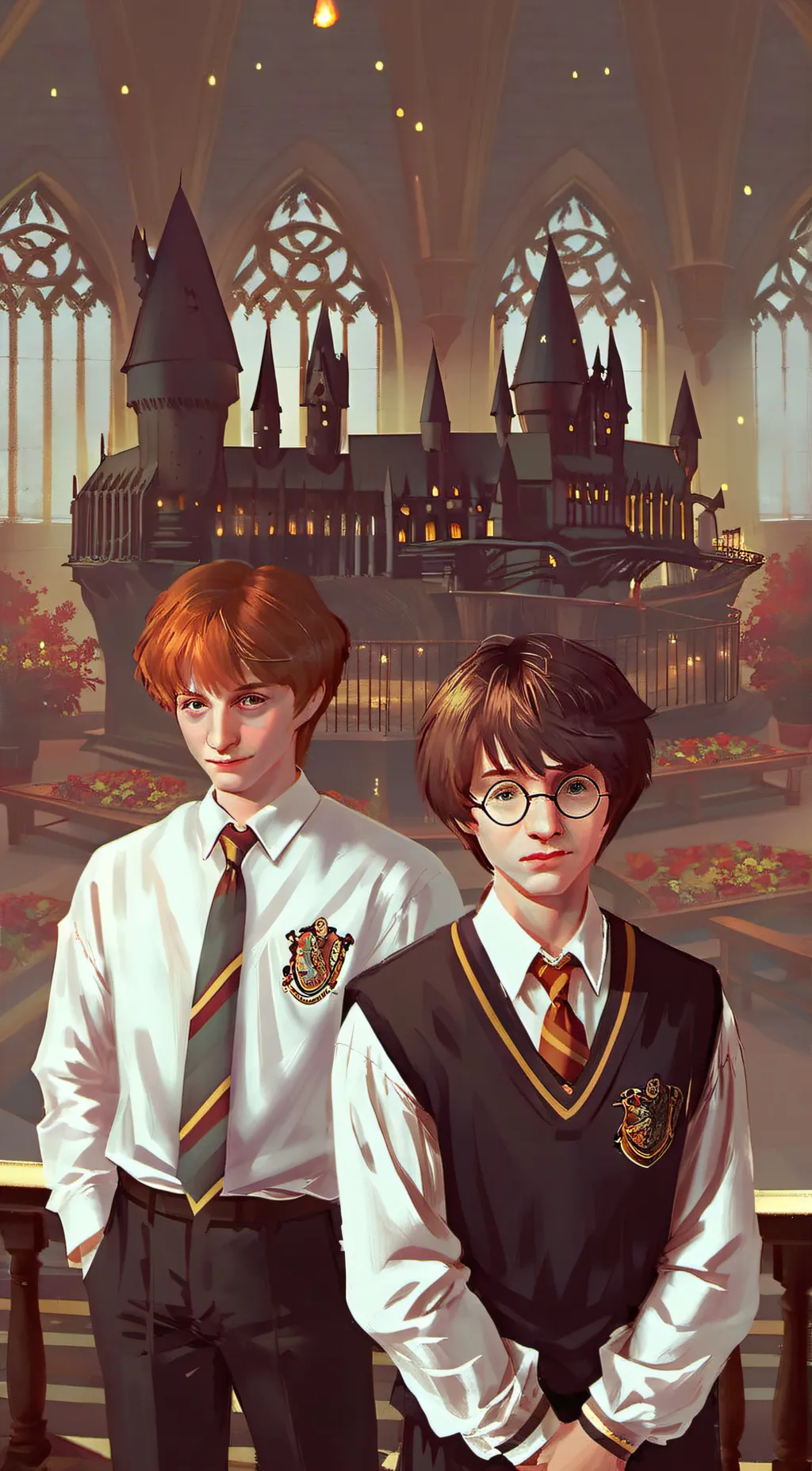 ai character: Ron Weasley background