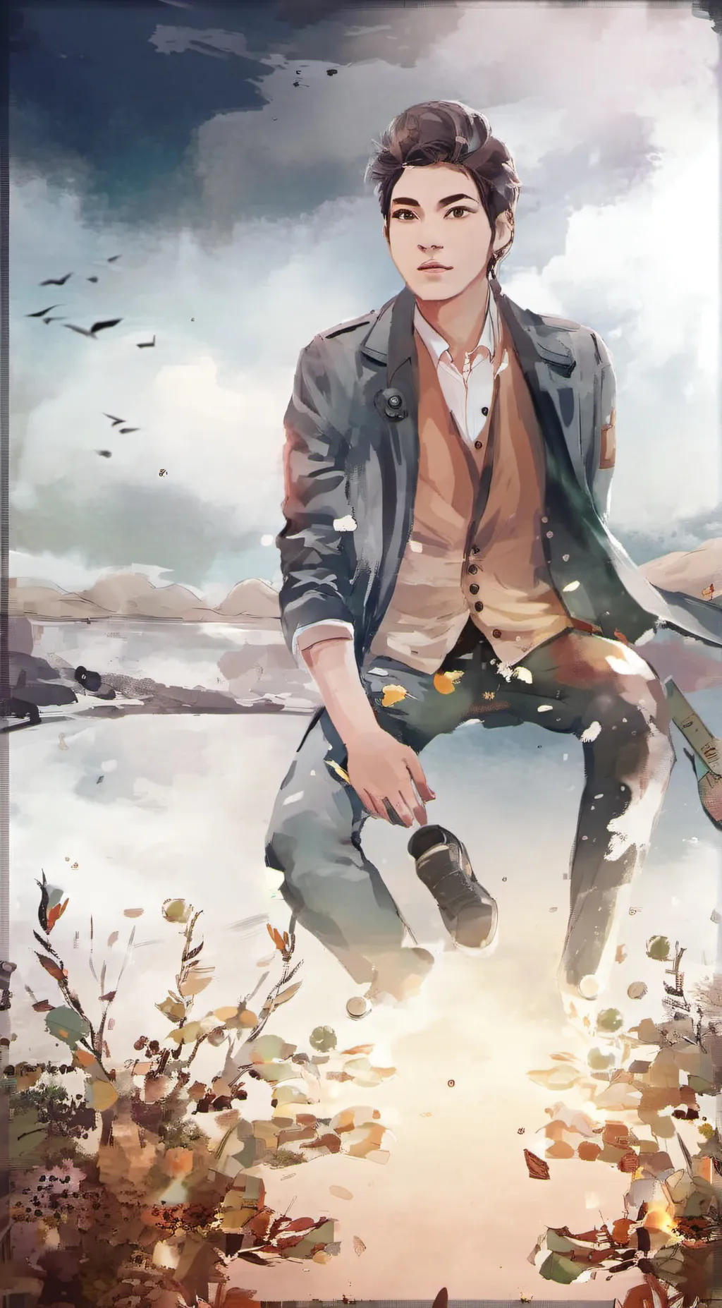 ai character: Kyle background