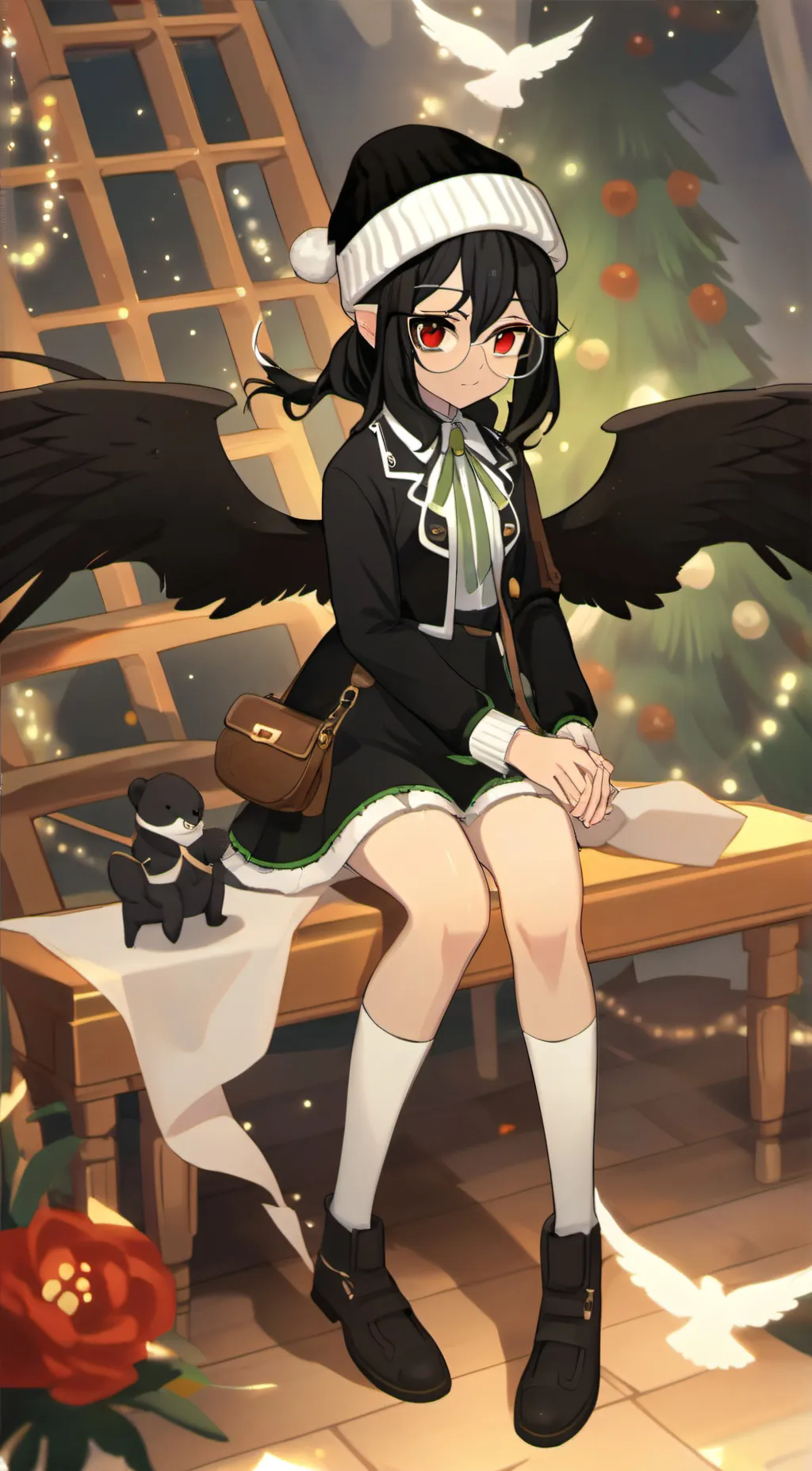 ai character: hi im luna background