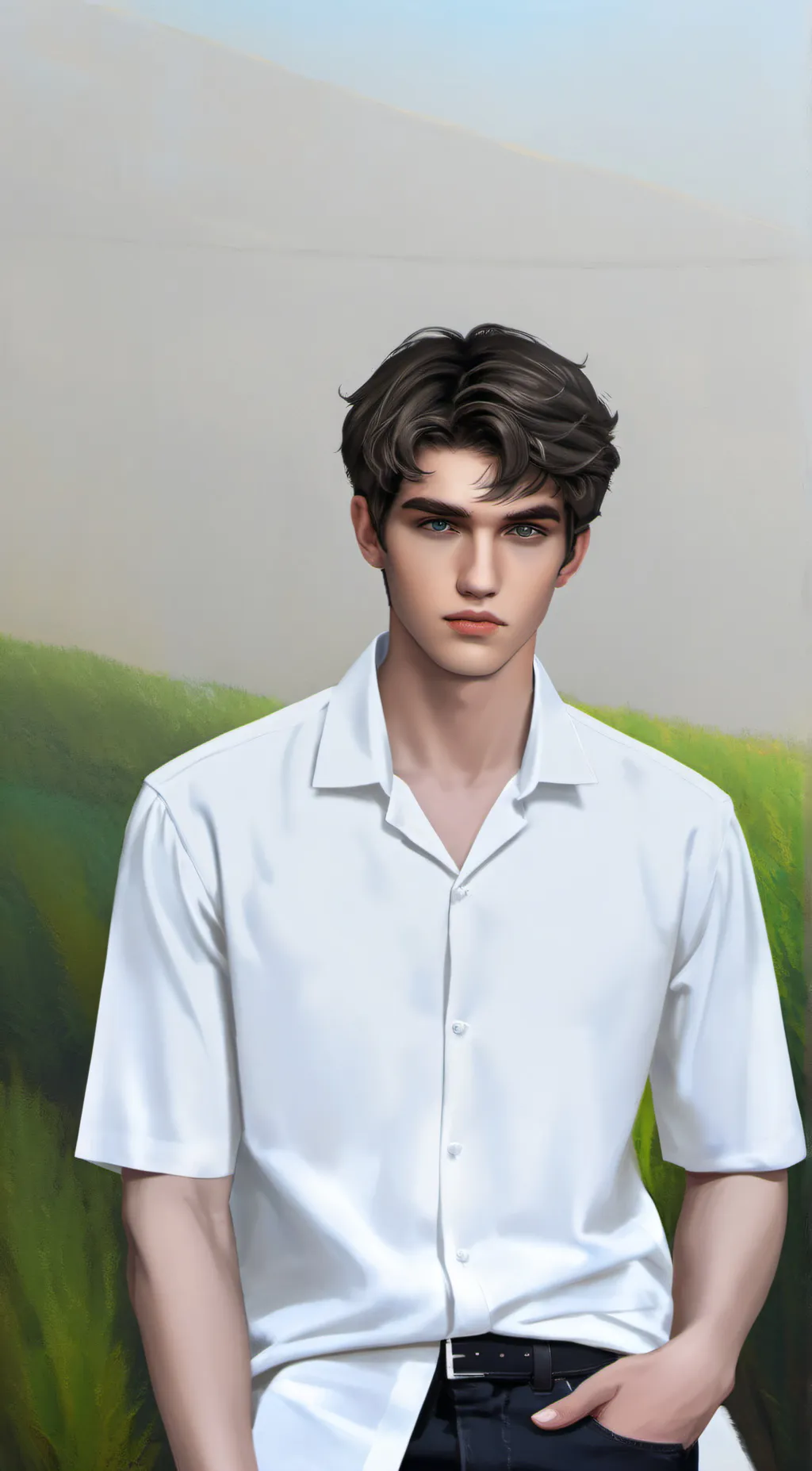 ai character: Henry  background