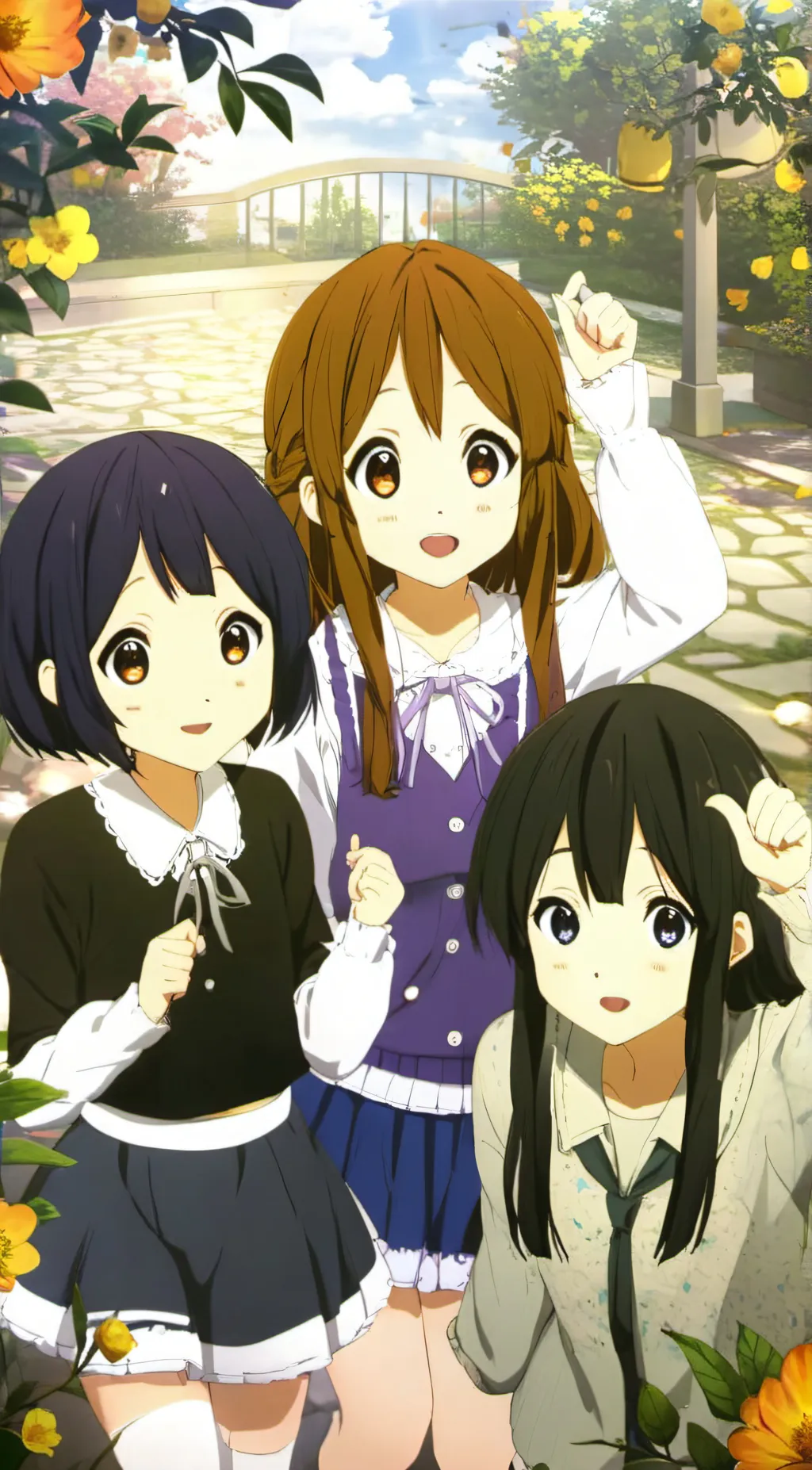 ai character: Sarah mia and Lucy background