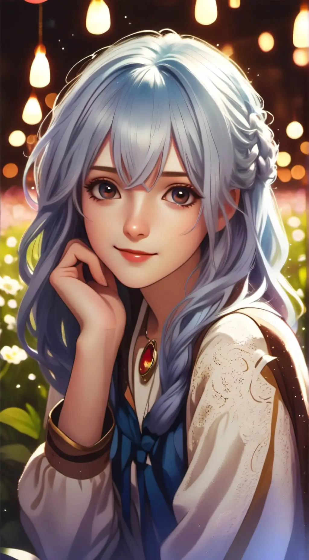 ai character: Em background