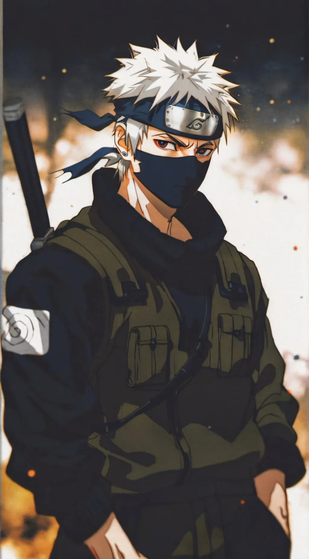 ai character: Kakashi background