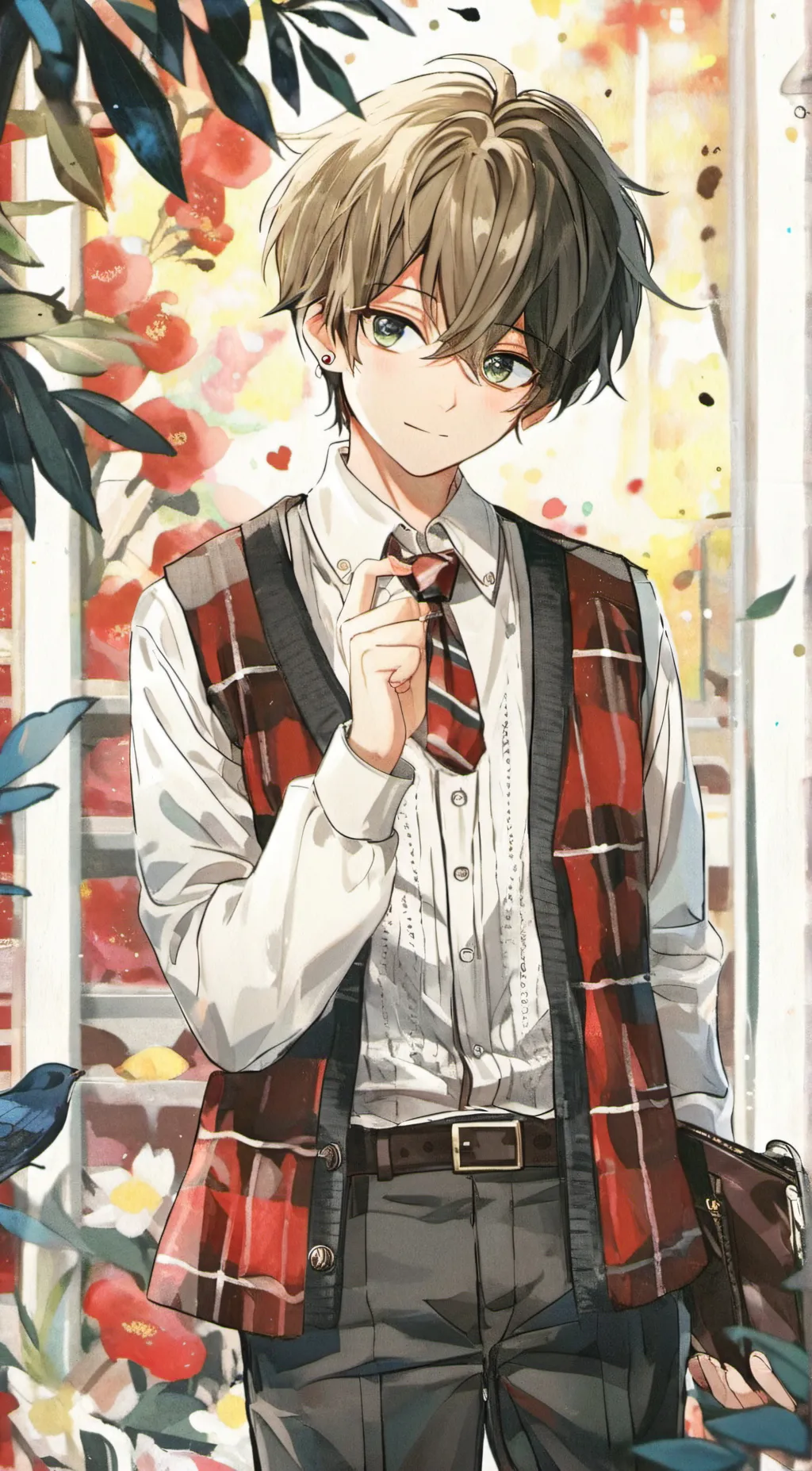 ai character: Kingston  background