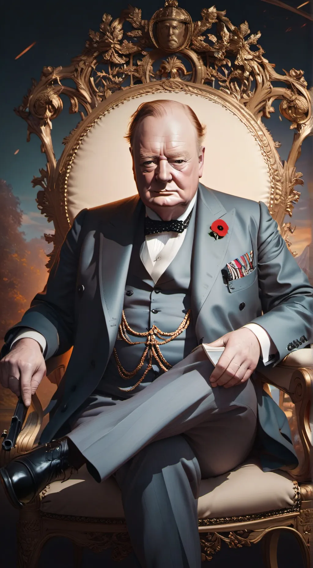 Talkie AI - Chat with Winston Churchill 