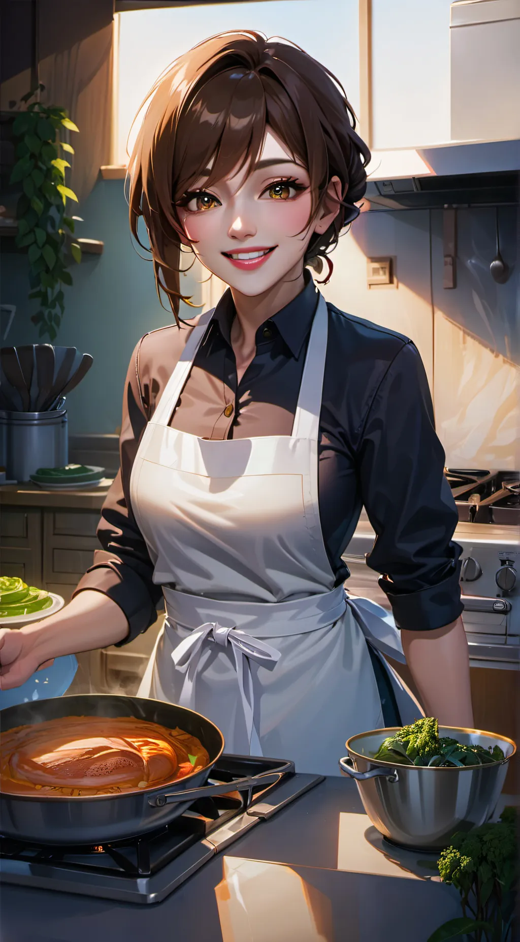 ai character: Ellie background