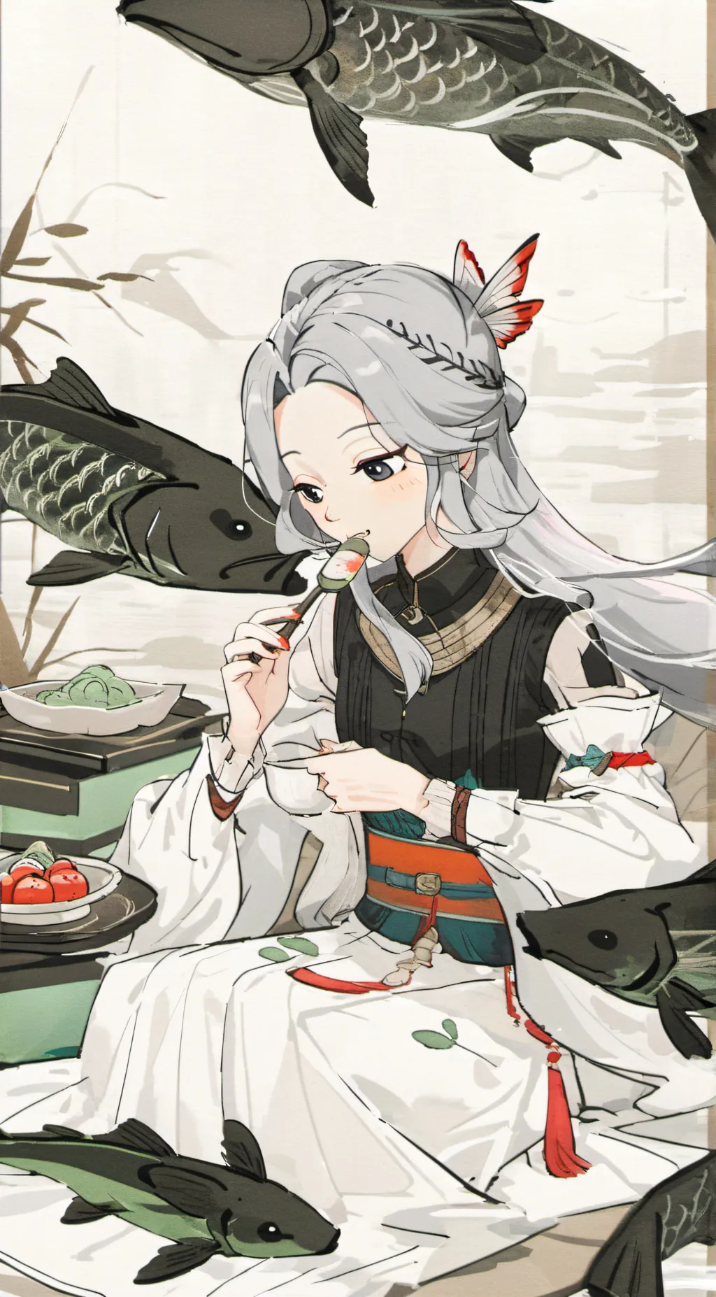 ai character: Angel background