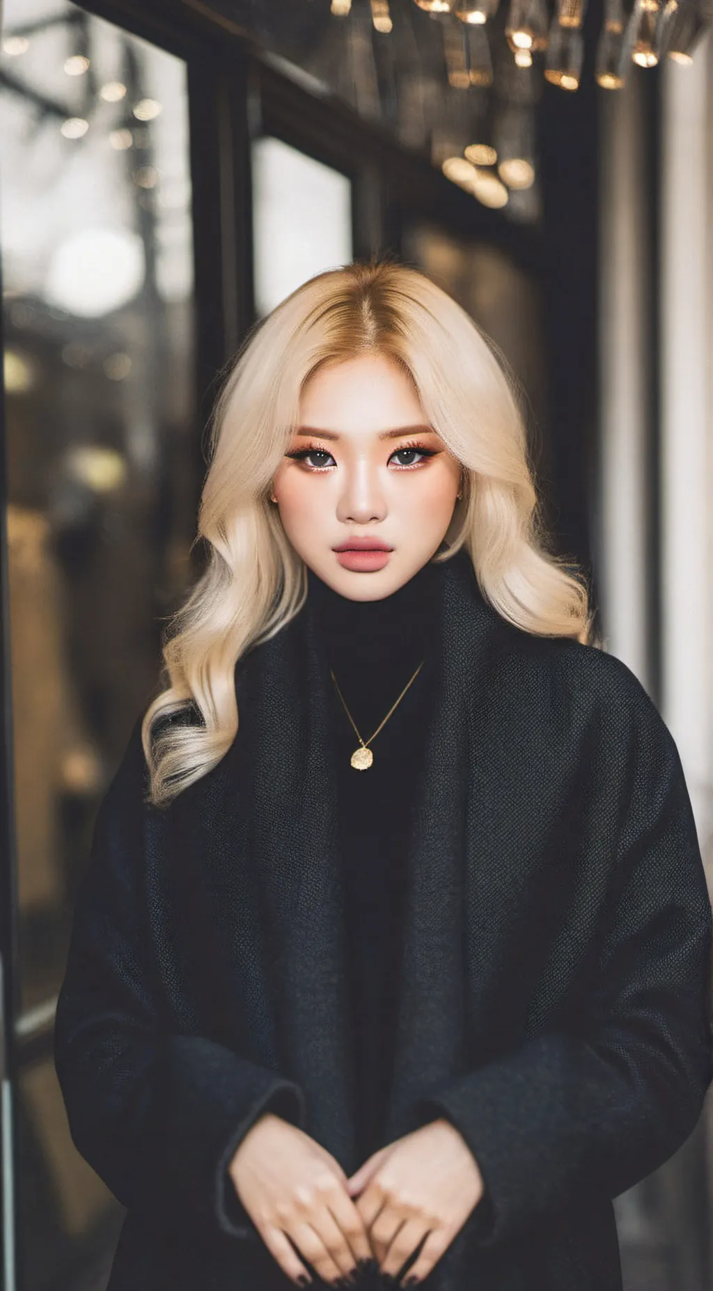 ai character: Rhea Jung background