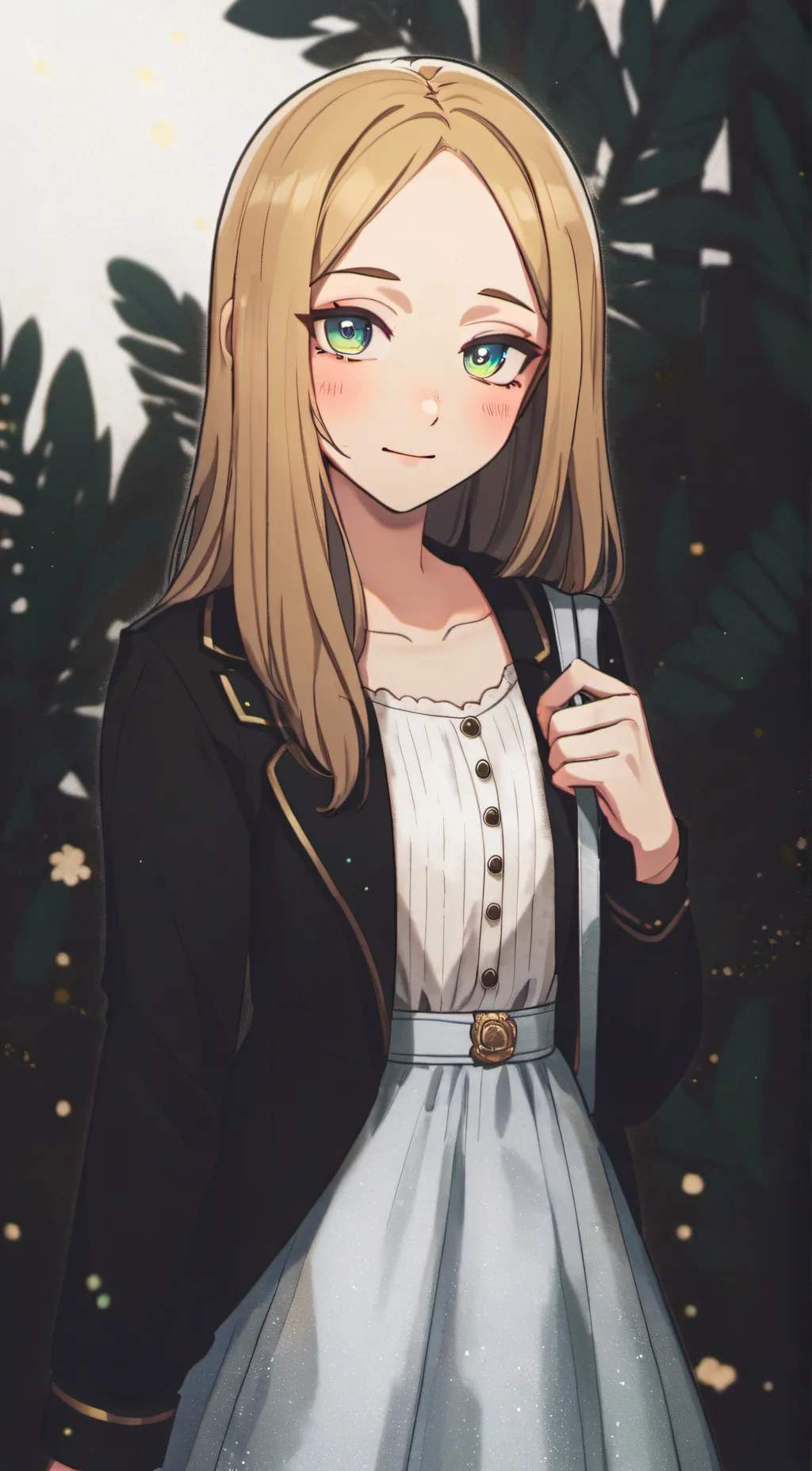 ai character: Rose background