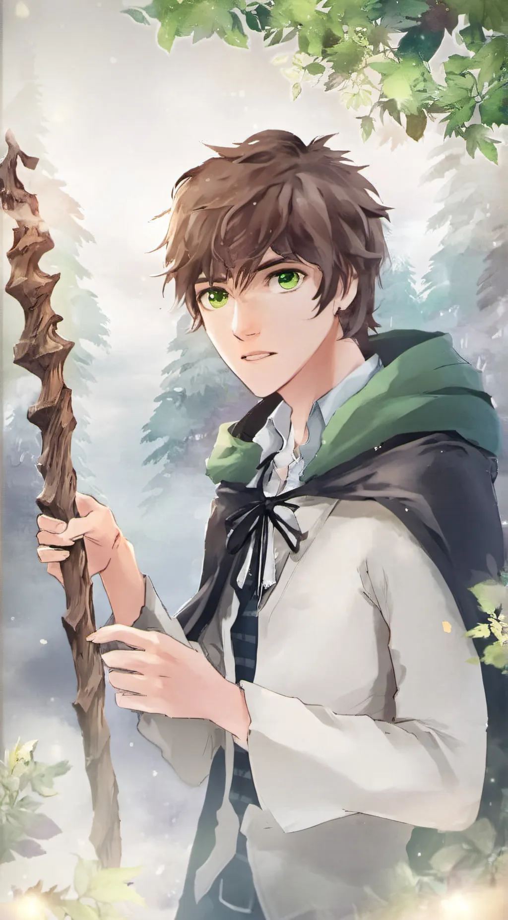 ai character: Brandon background