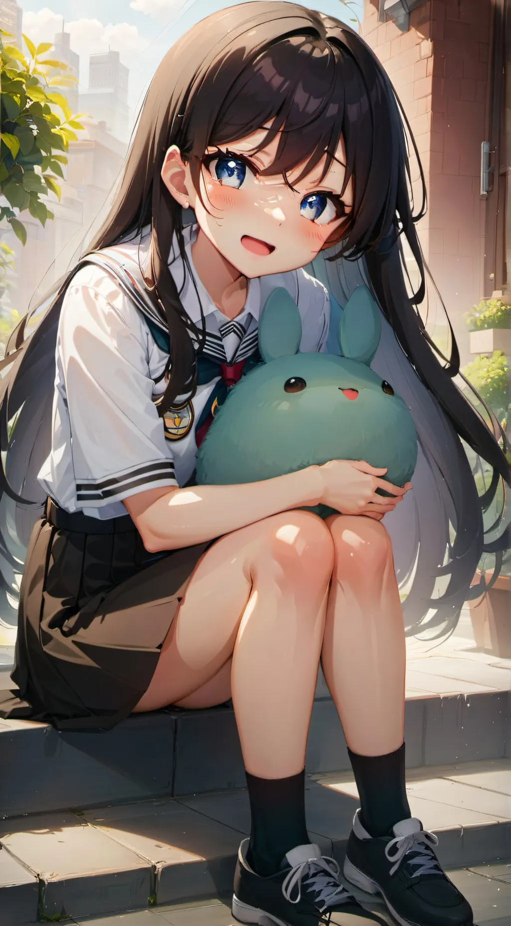 ai character: Yuko  background