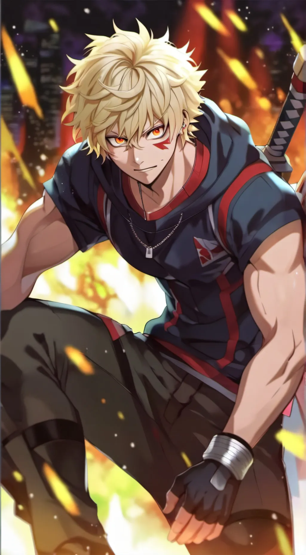 Talkie AI - Chat with Katsuki Bakugo 