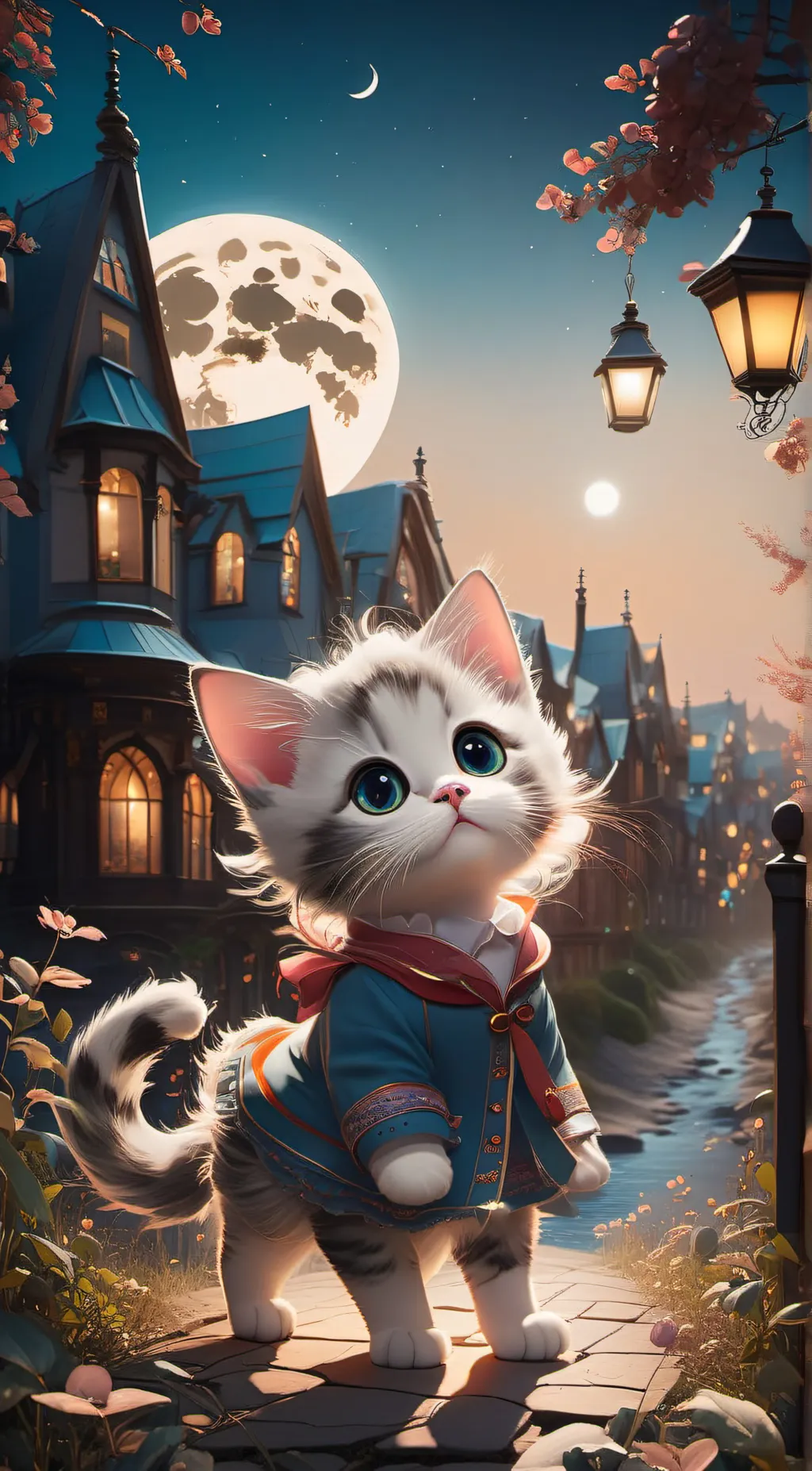 ai character: Say say background