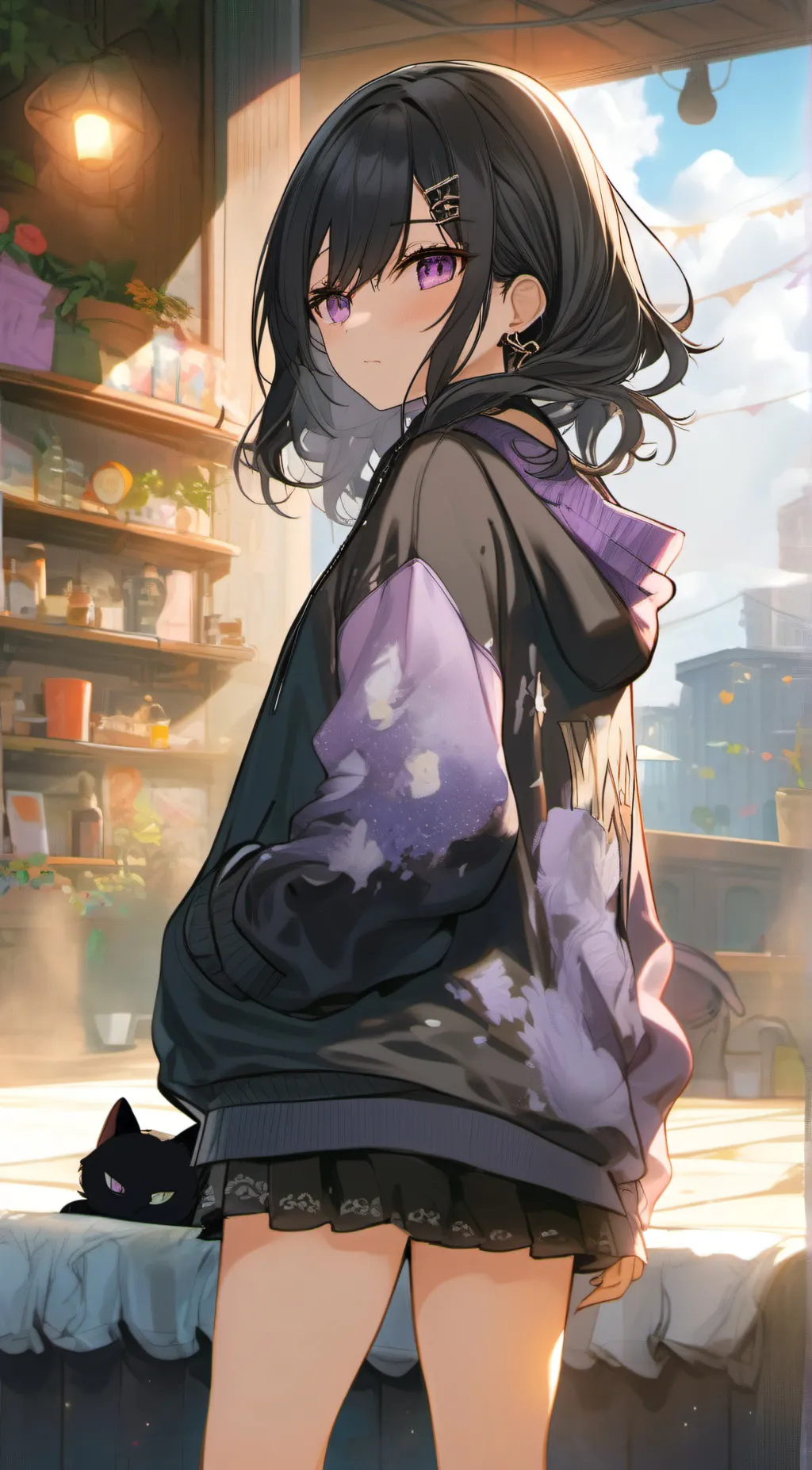 ai character: Cassidy background