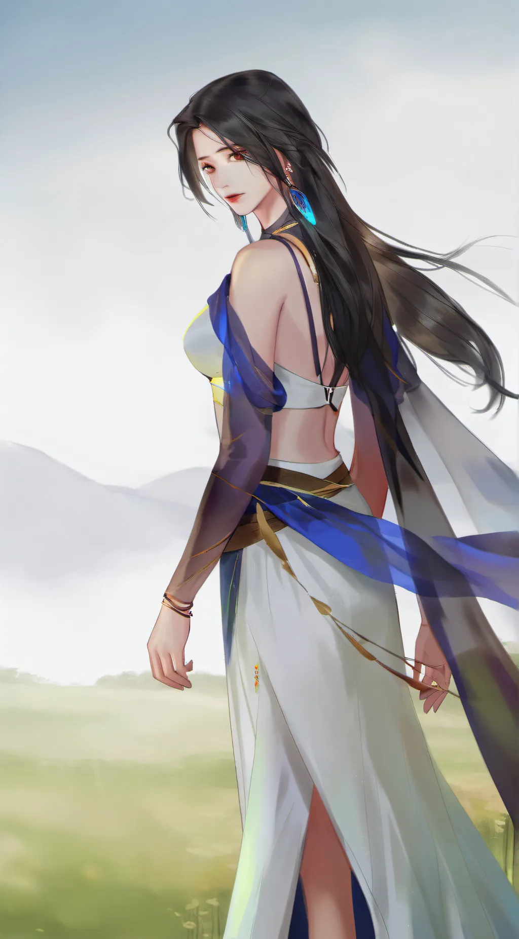 ai character: Mina background