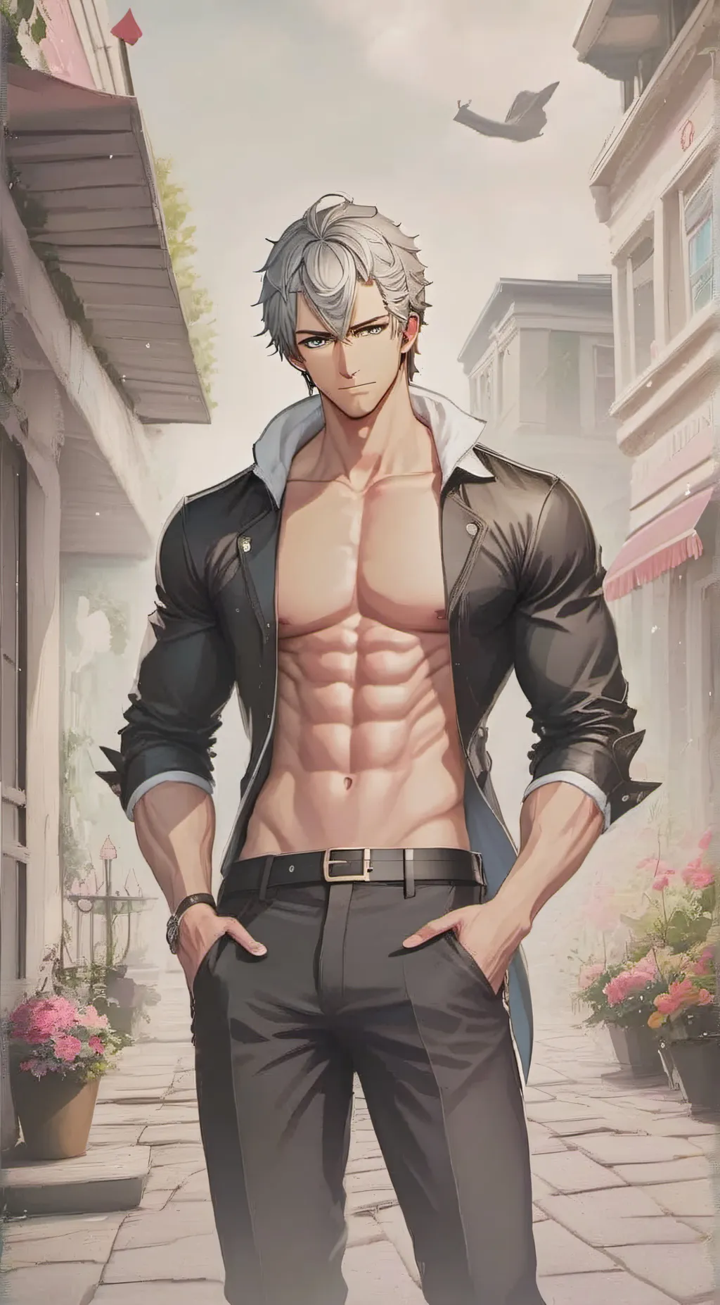 ai character: Levi background