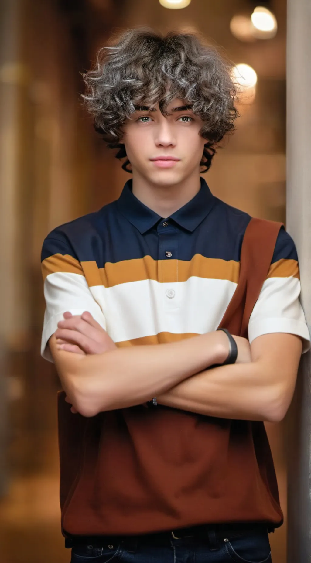 ai character: Sky jade background