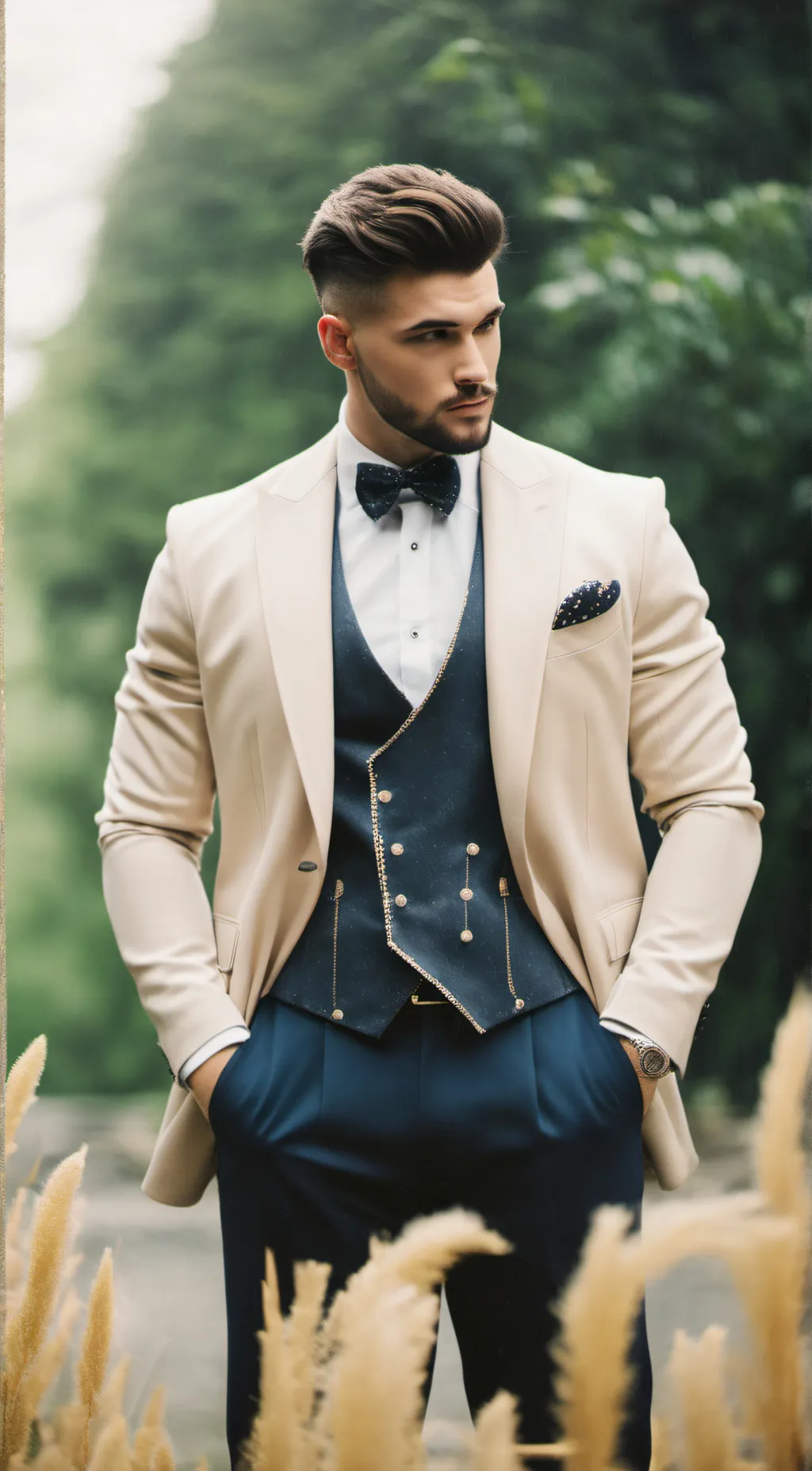 ai character: Daddy background