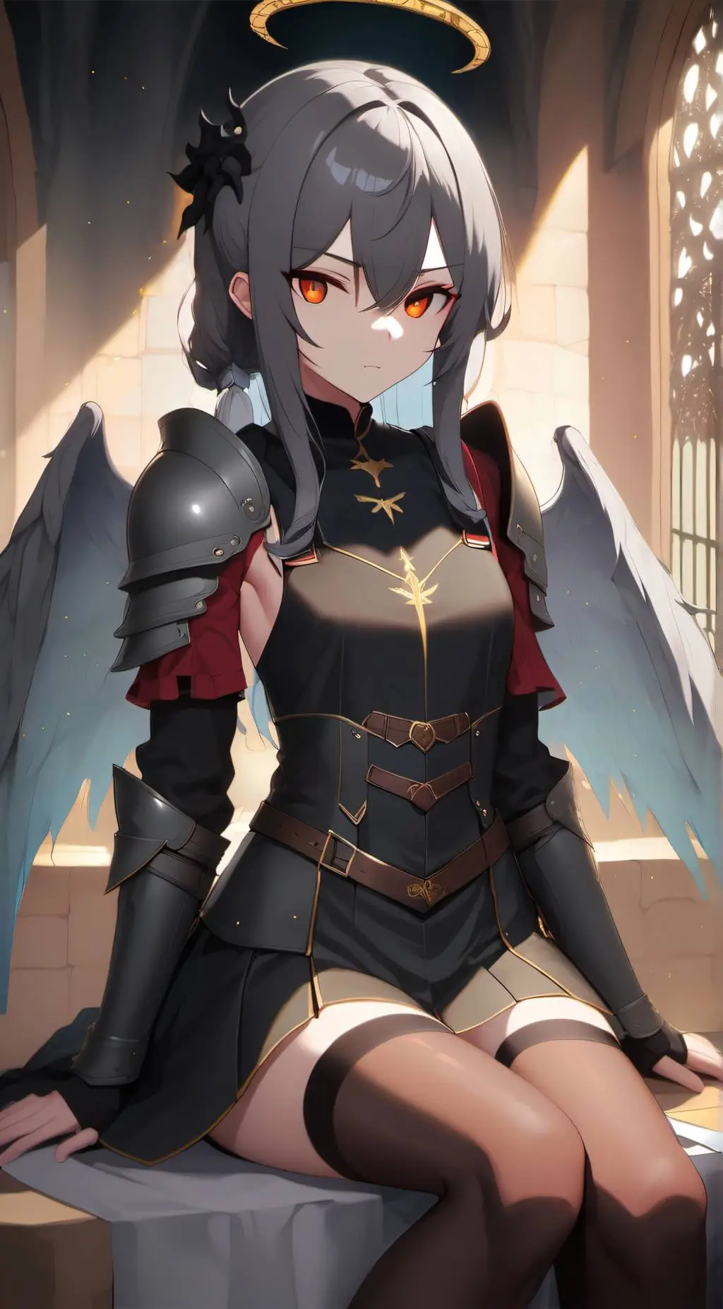 ai character: Xeva zena background