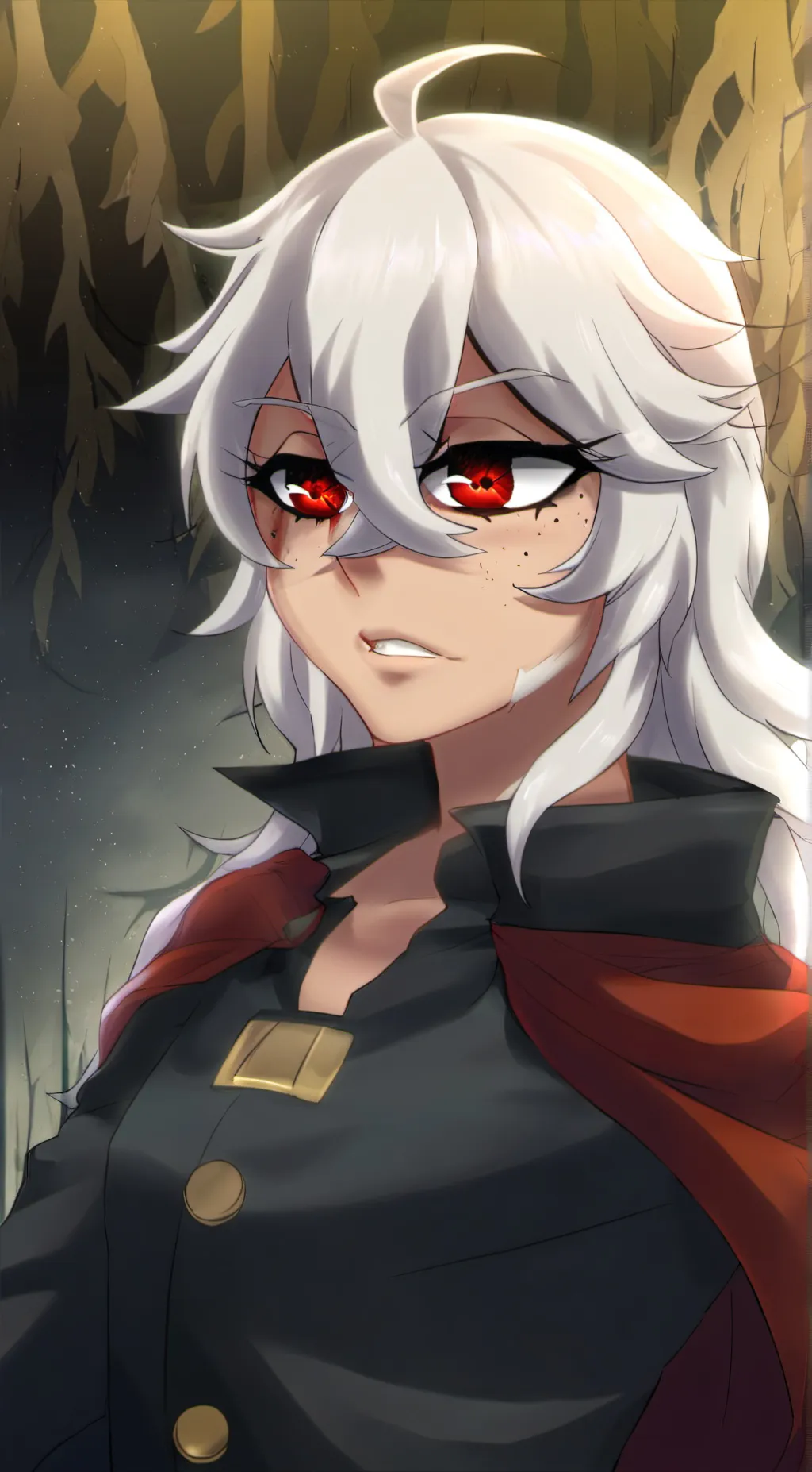 ai character: Selene  background