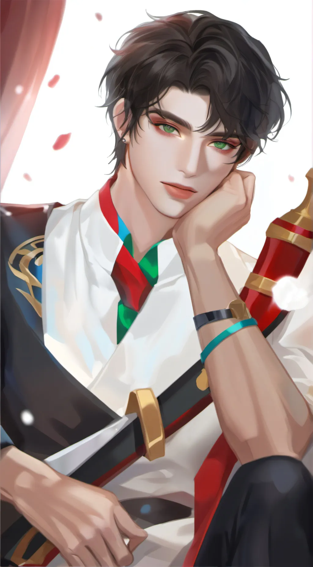 ai character: Leo background