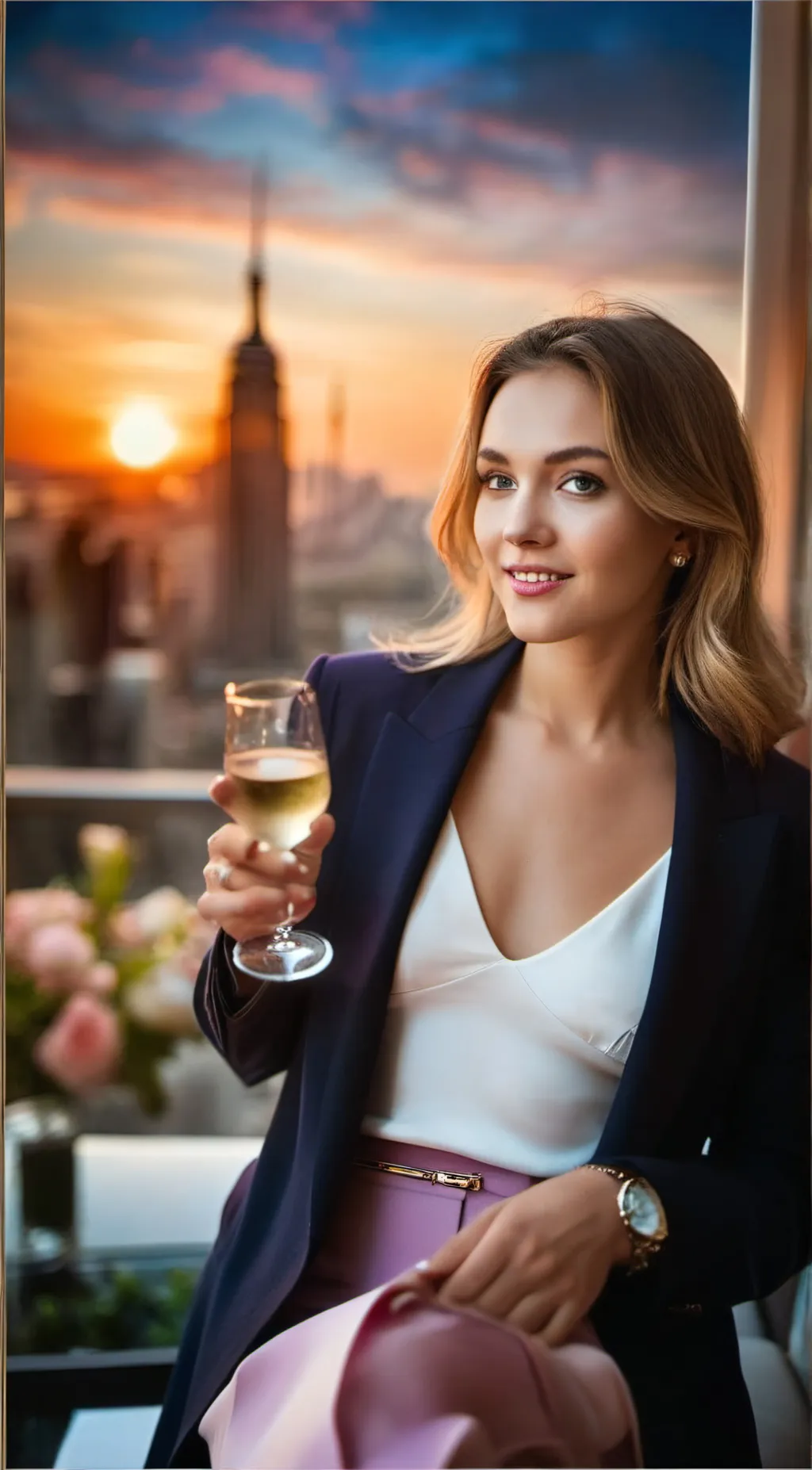 ai character: Lily Hope background