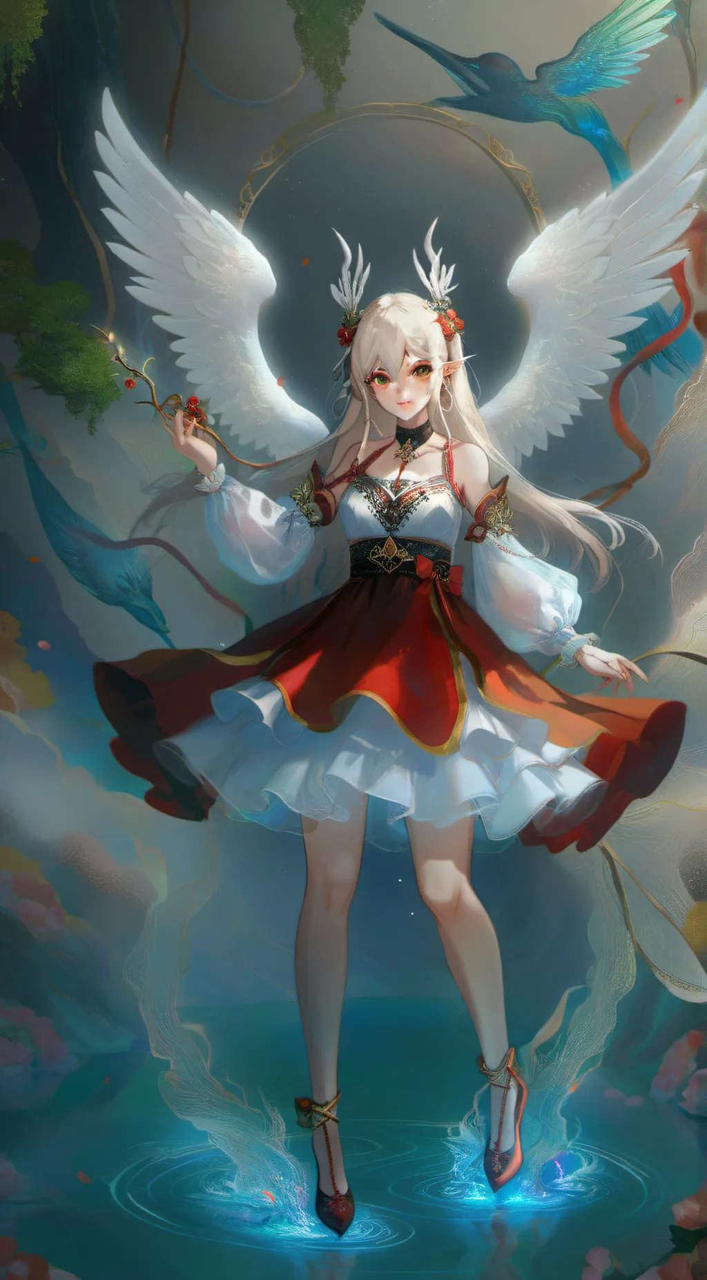ai character: Veronica background