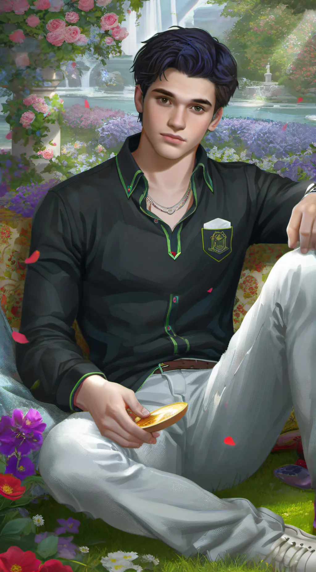 ai character: Jake  background