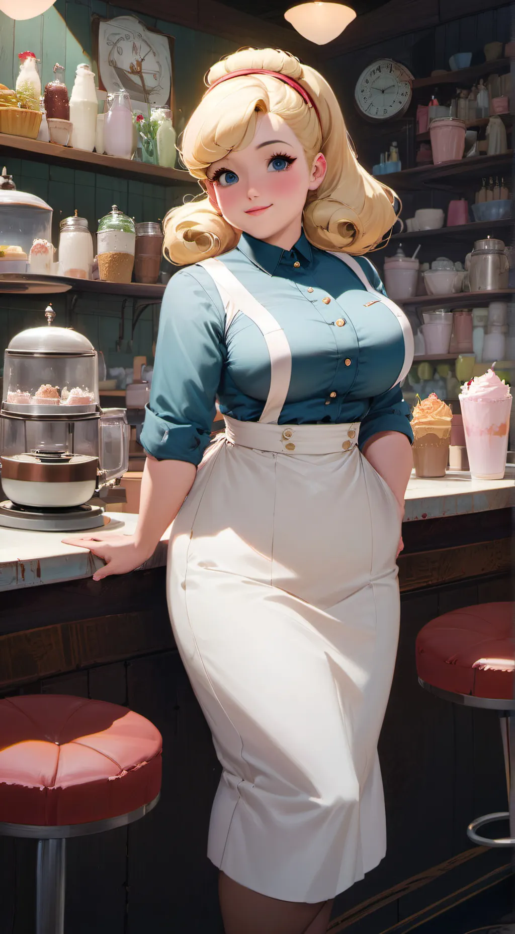 ai character: Marceline background