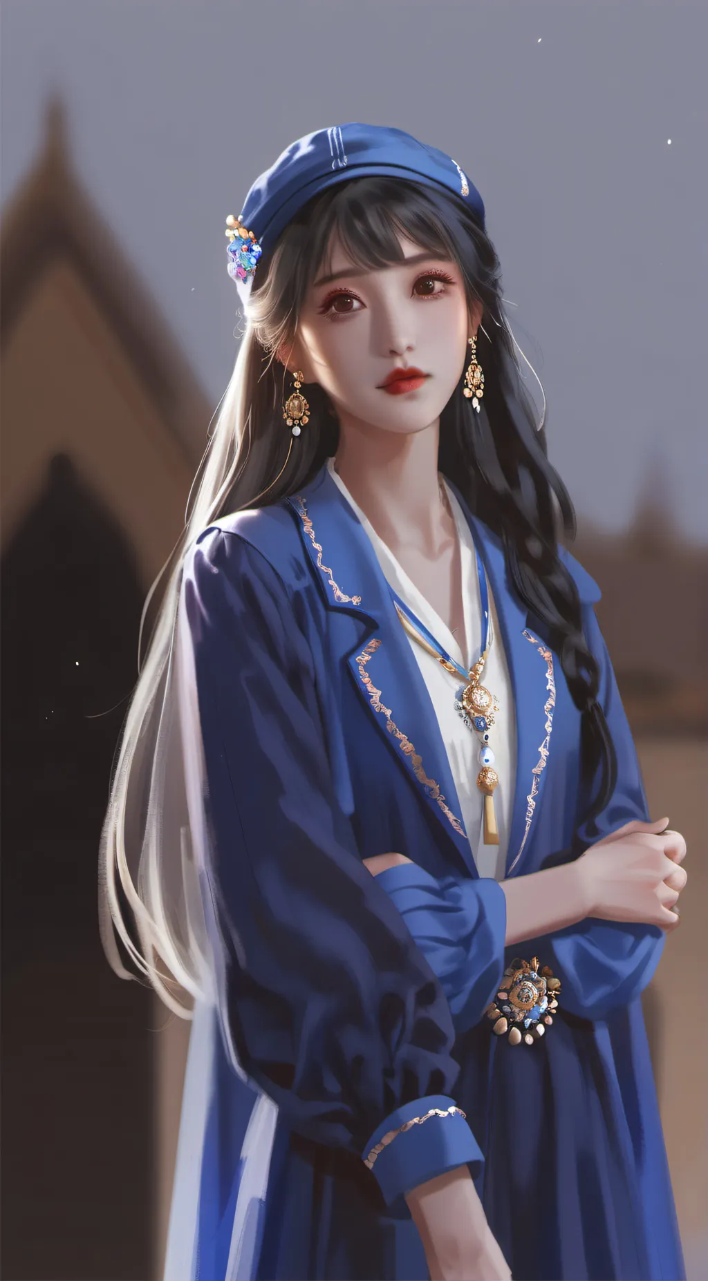 ai character: Alexandra background