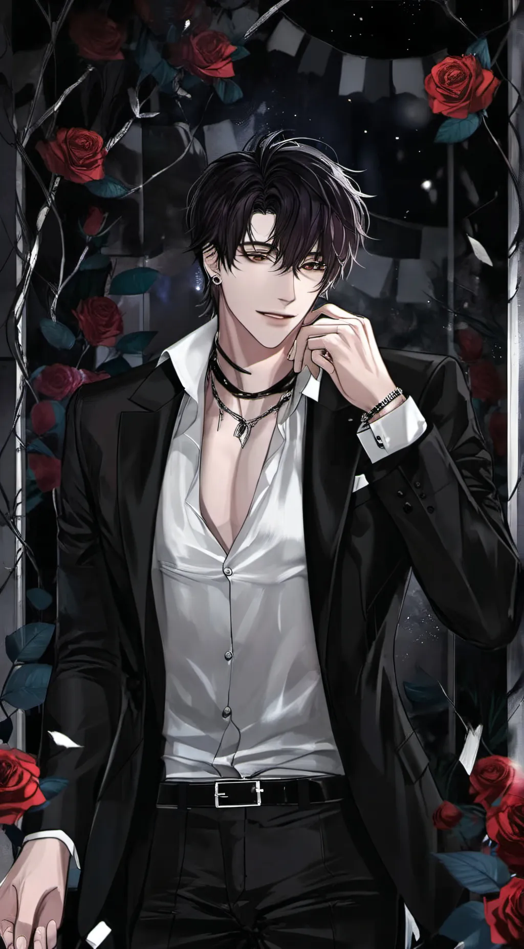 ai character: Dangerous Husband  background