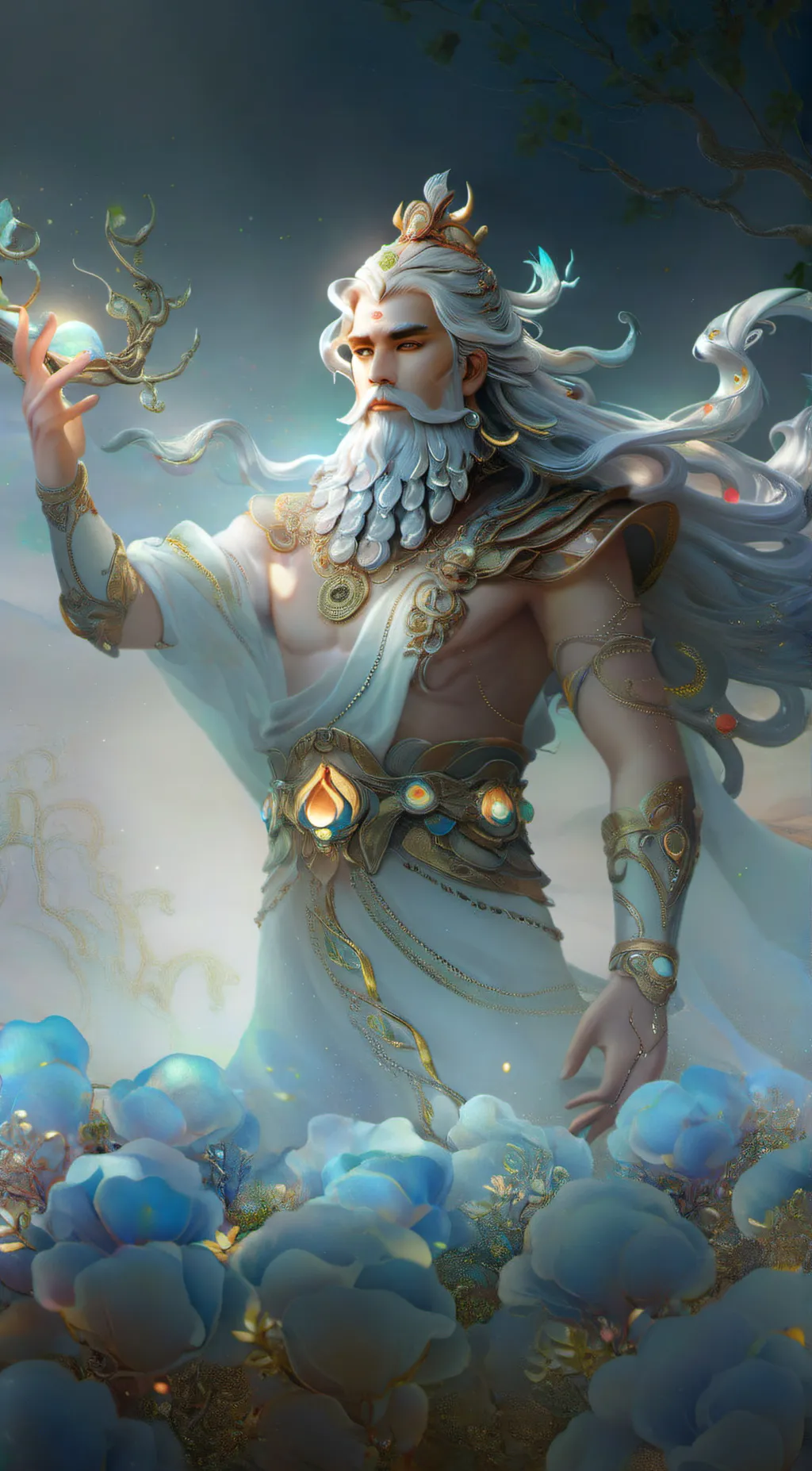 ai character: Euros💕 background