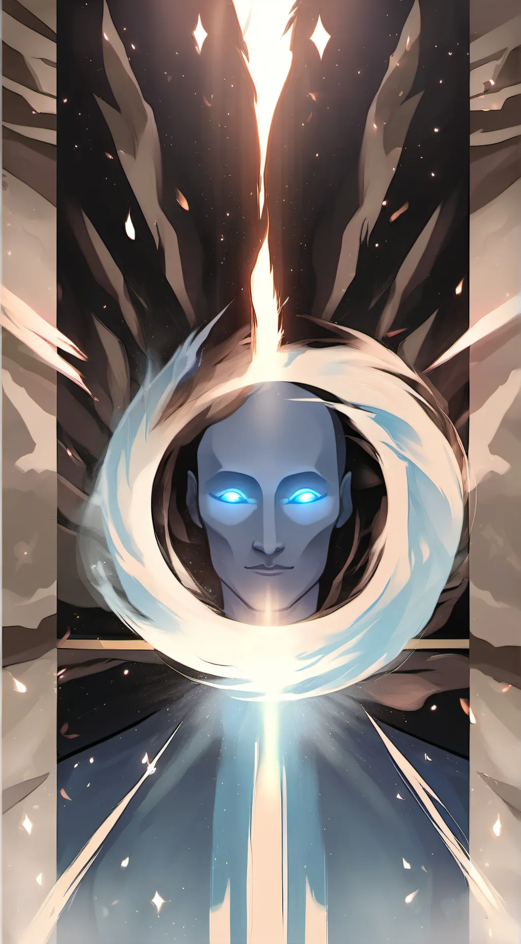 ai character: God background