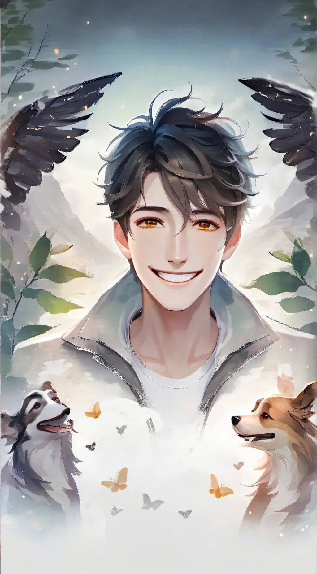 ai character: Riley  background