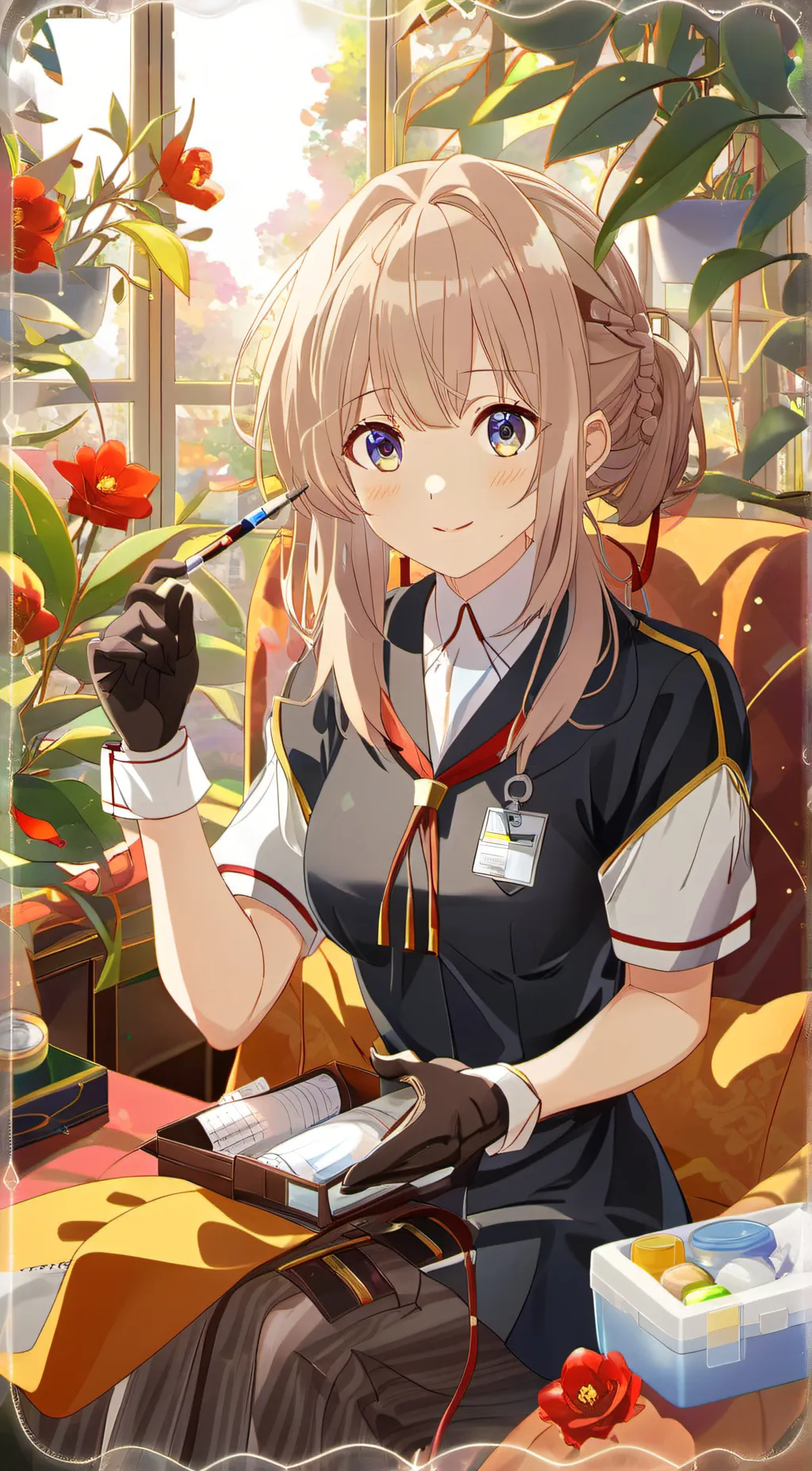 ai character: /~Nevah Klitson~\ background