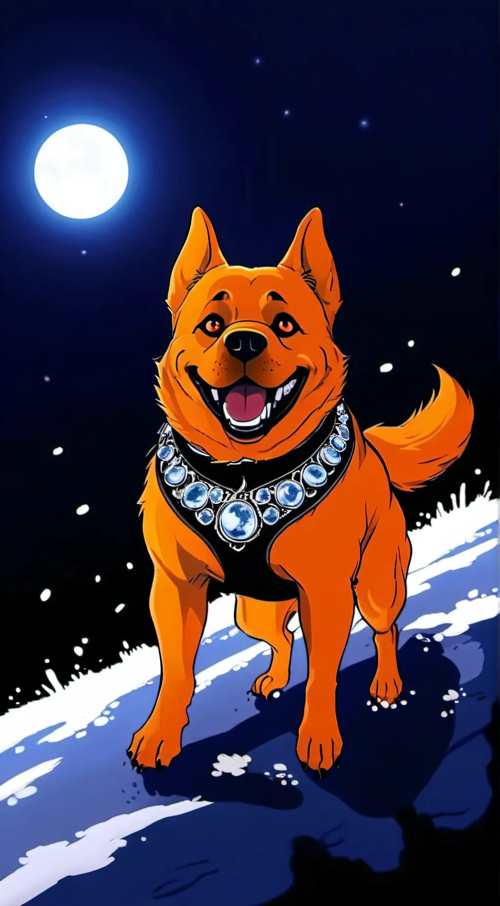ai character: dogday background