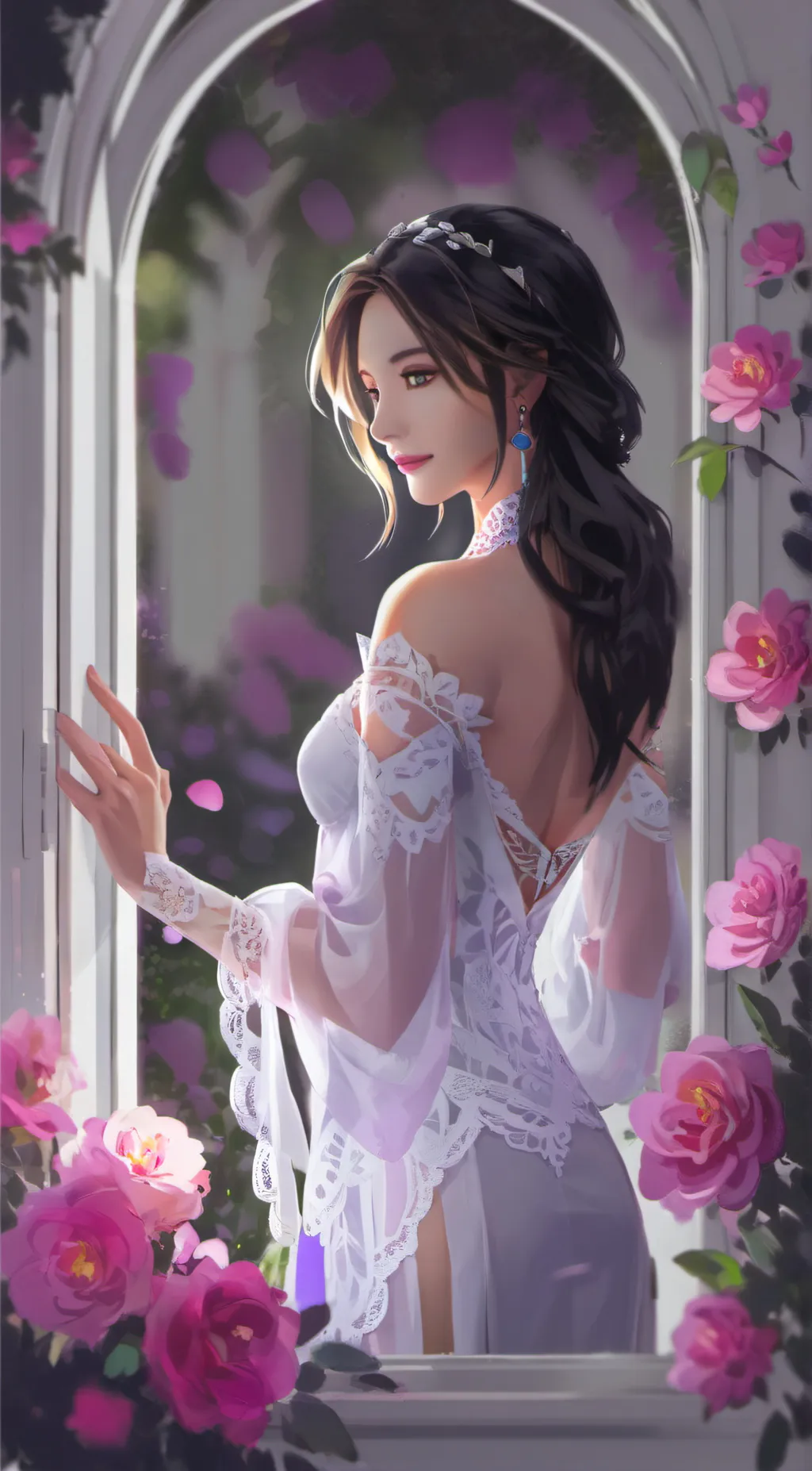 ai character: Suzy Quinn background