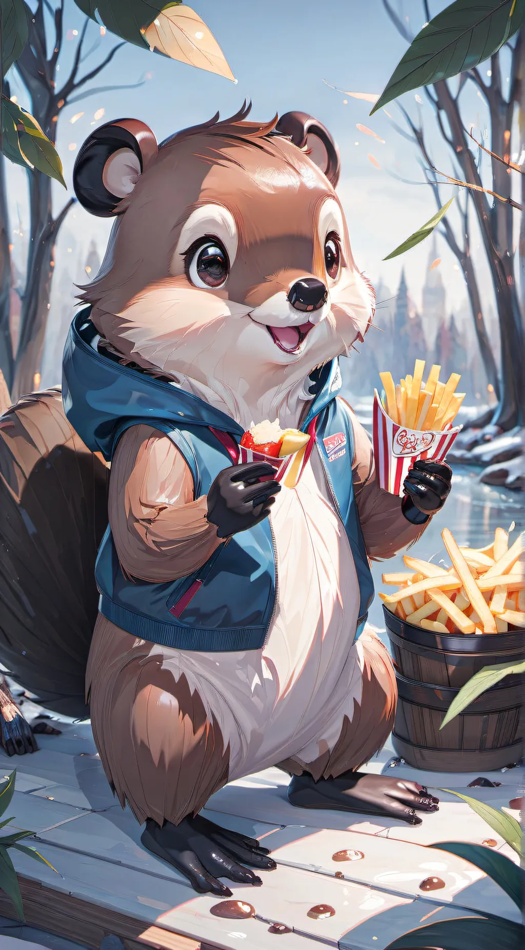 Talkie AI - Chat with Benjamin the beave