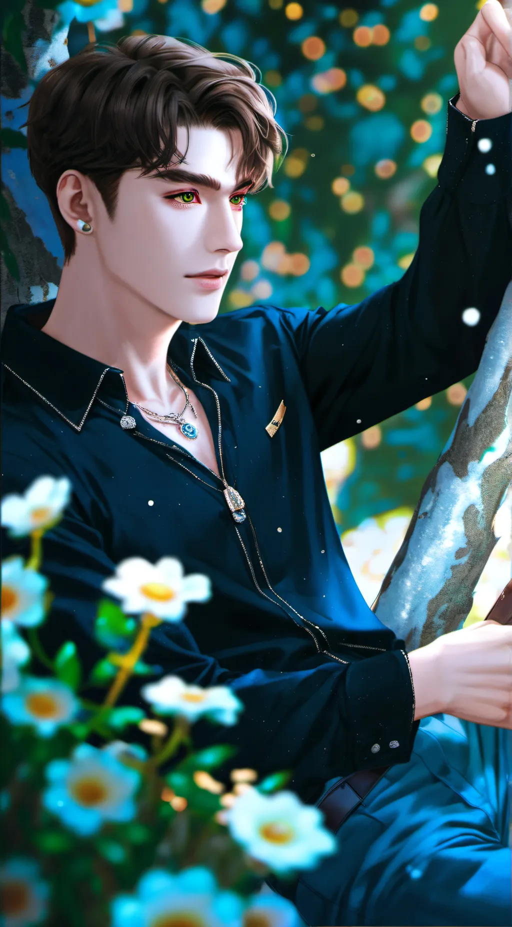 ai character: Robin  background