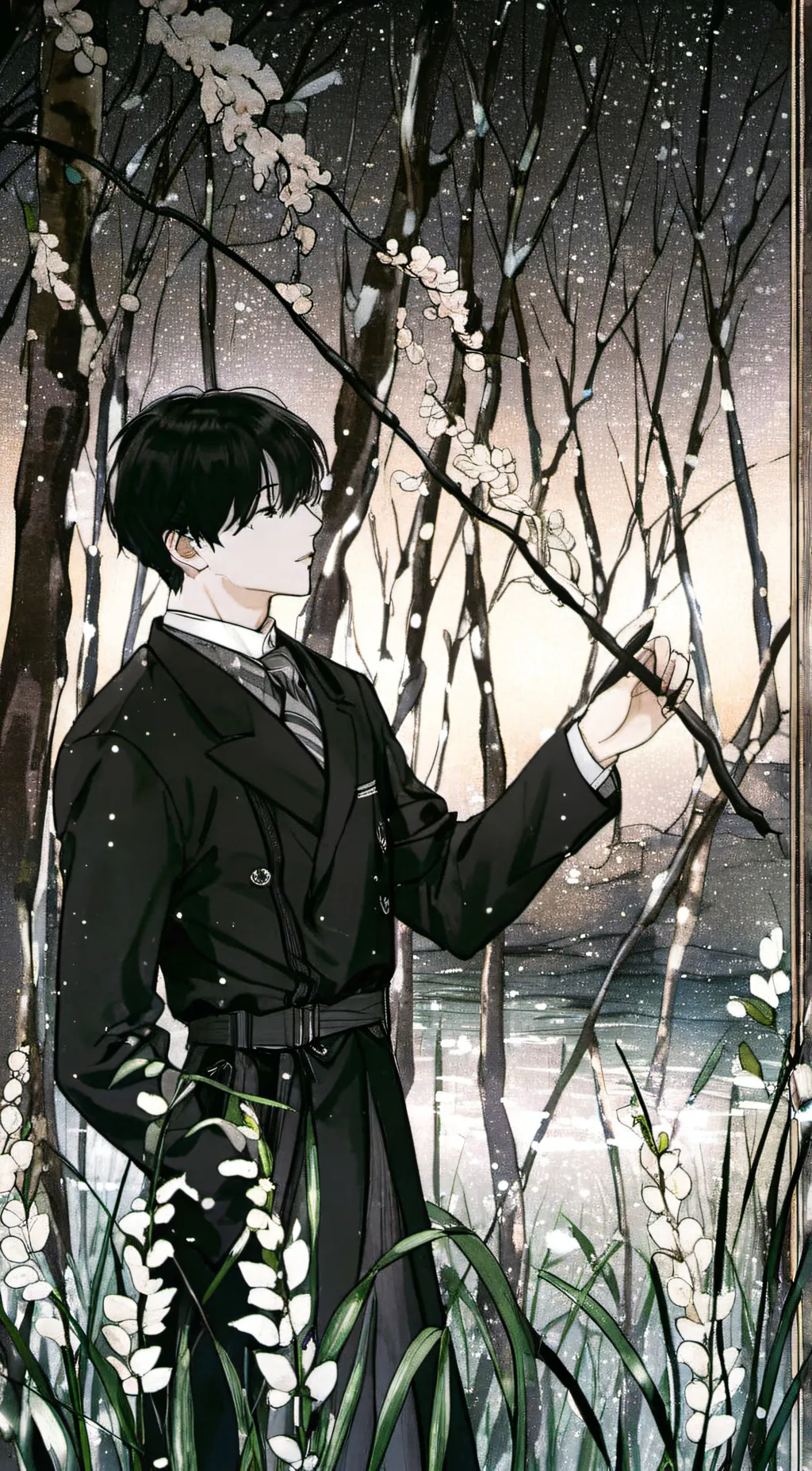 ai character: Sylvester 🌌 background