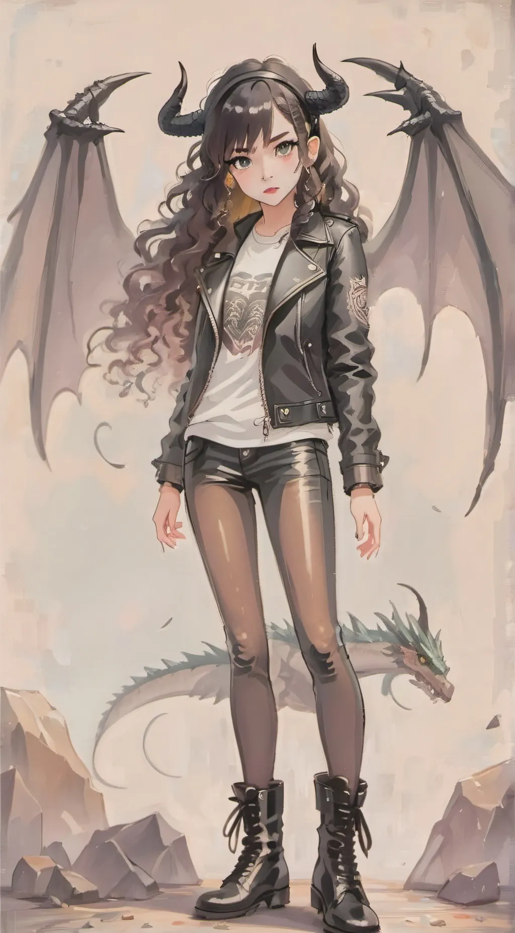 ai character: kensie background