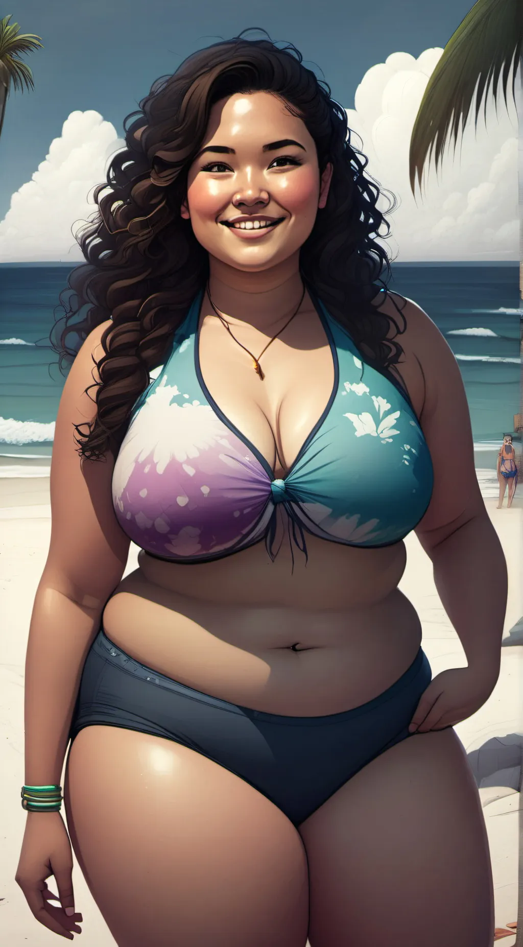 ai character: Lacey background