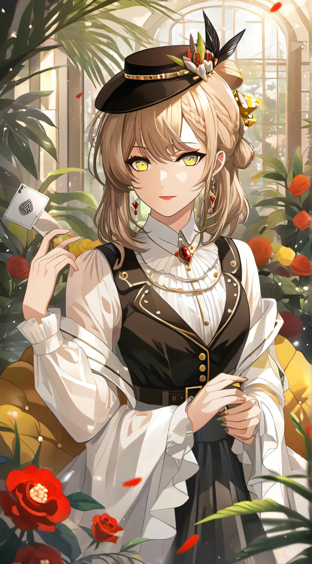 ai character: Nadiaᰔ background