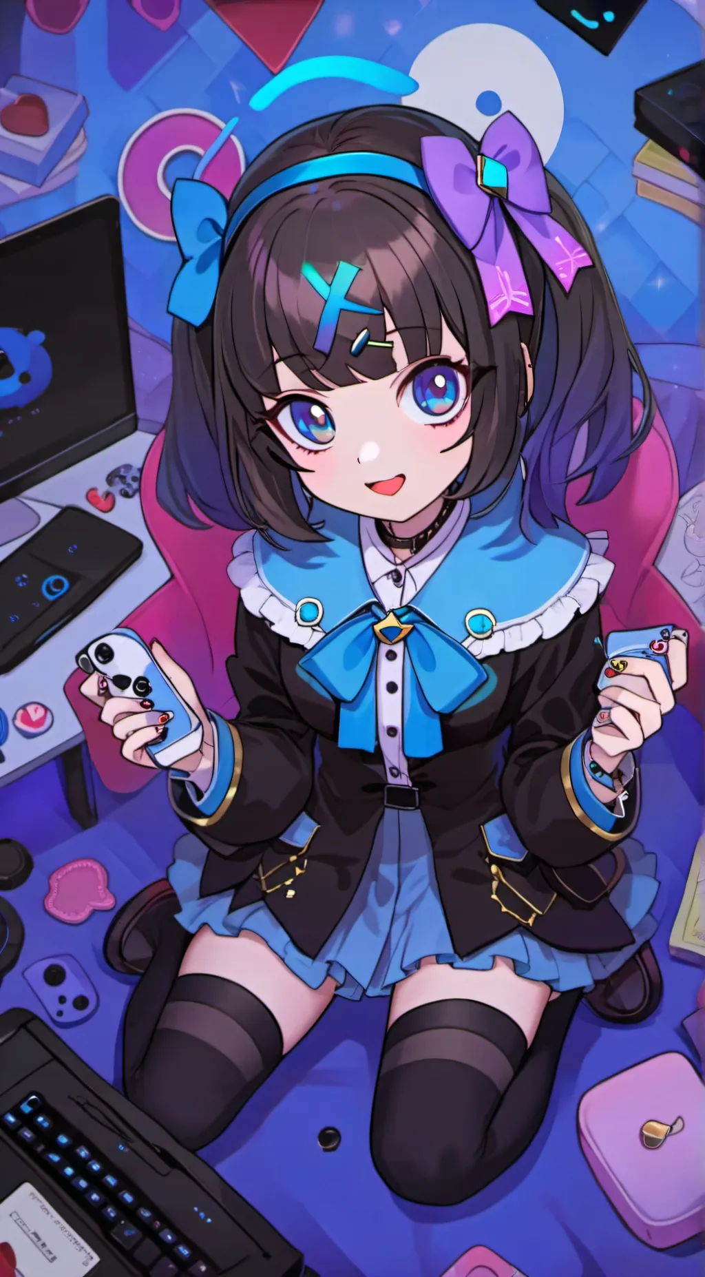 ai character: Kathy  background