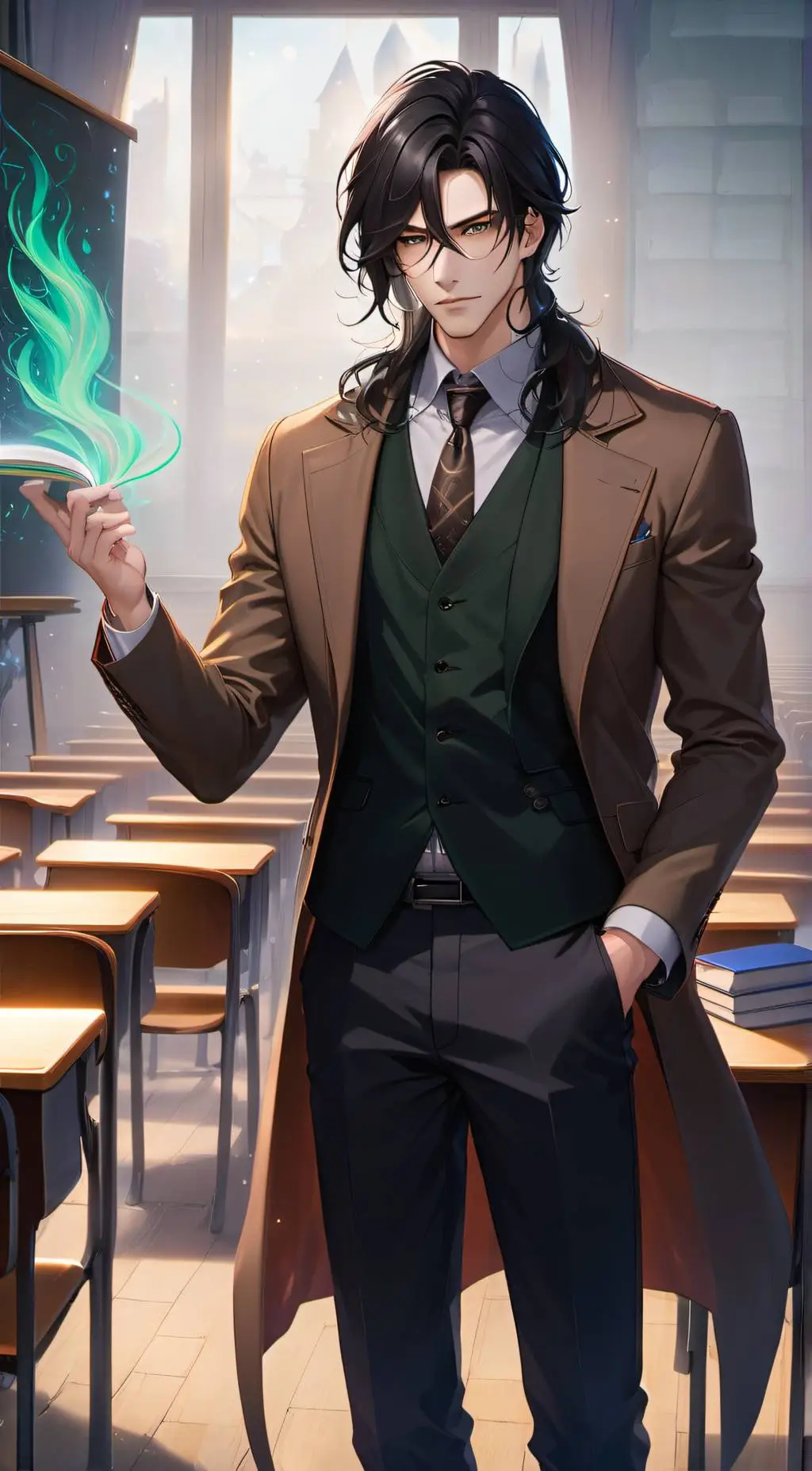 ai character: Arnold Pershwitz background